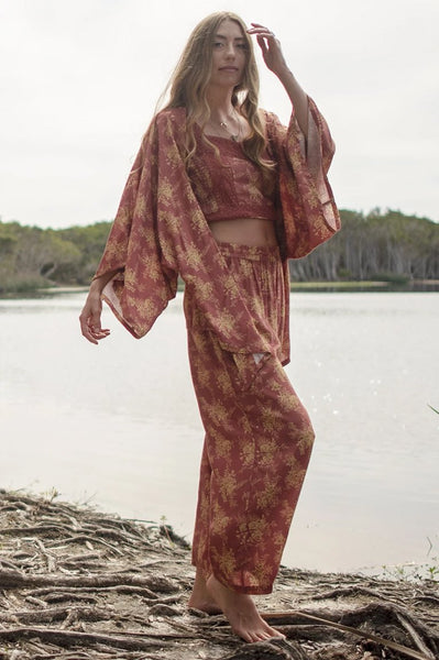 Rust Kimono Moondance