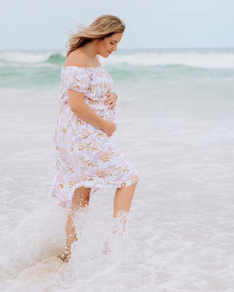 Beautiful bump-friendly styles for summer by Dreamers & Drifters