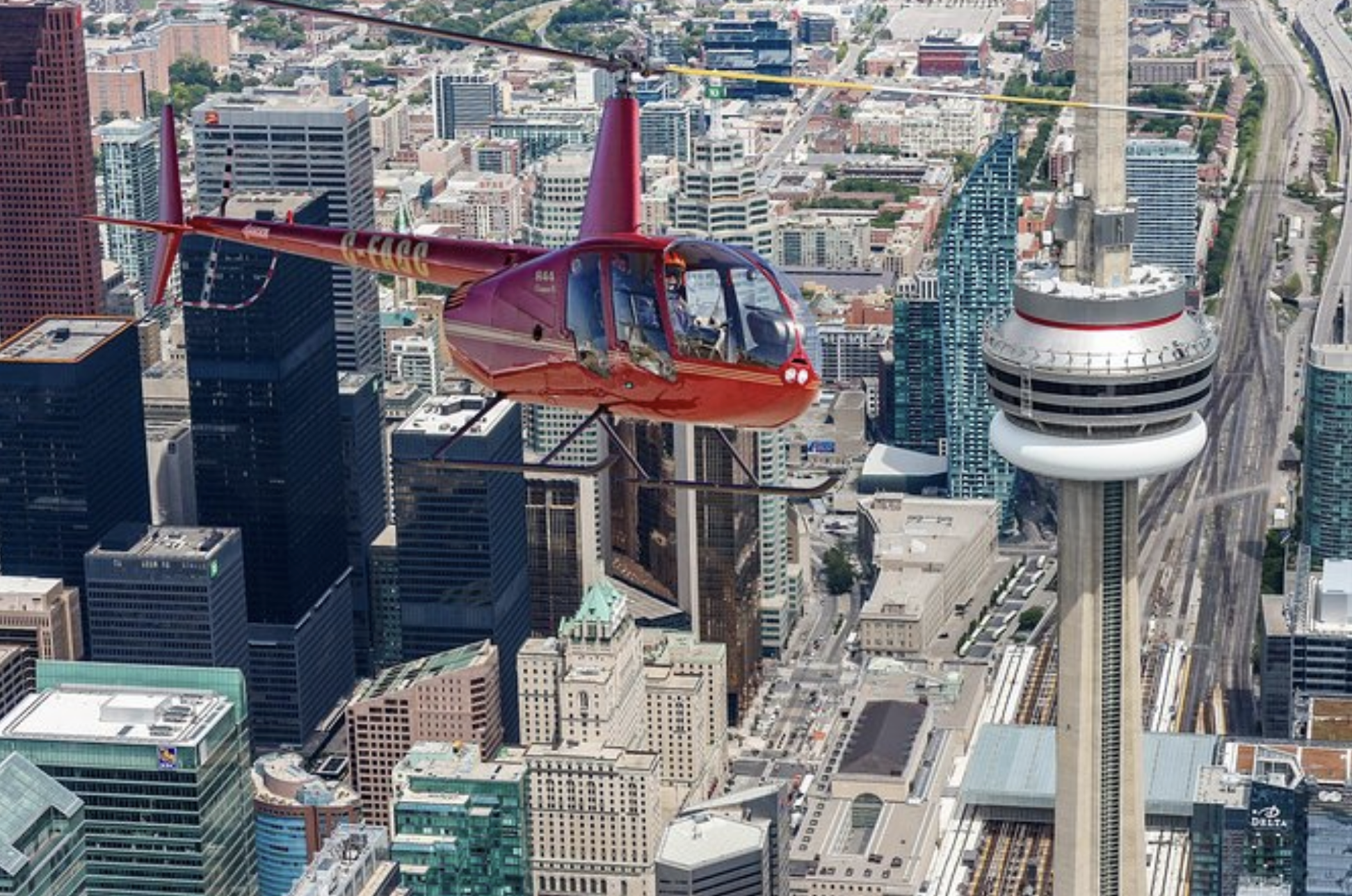 1. 14-Minute Helicopter Tour Over Toronto