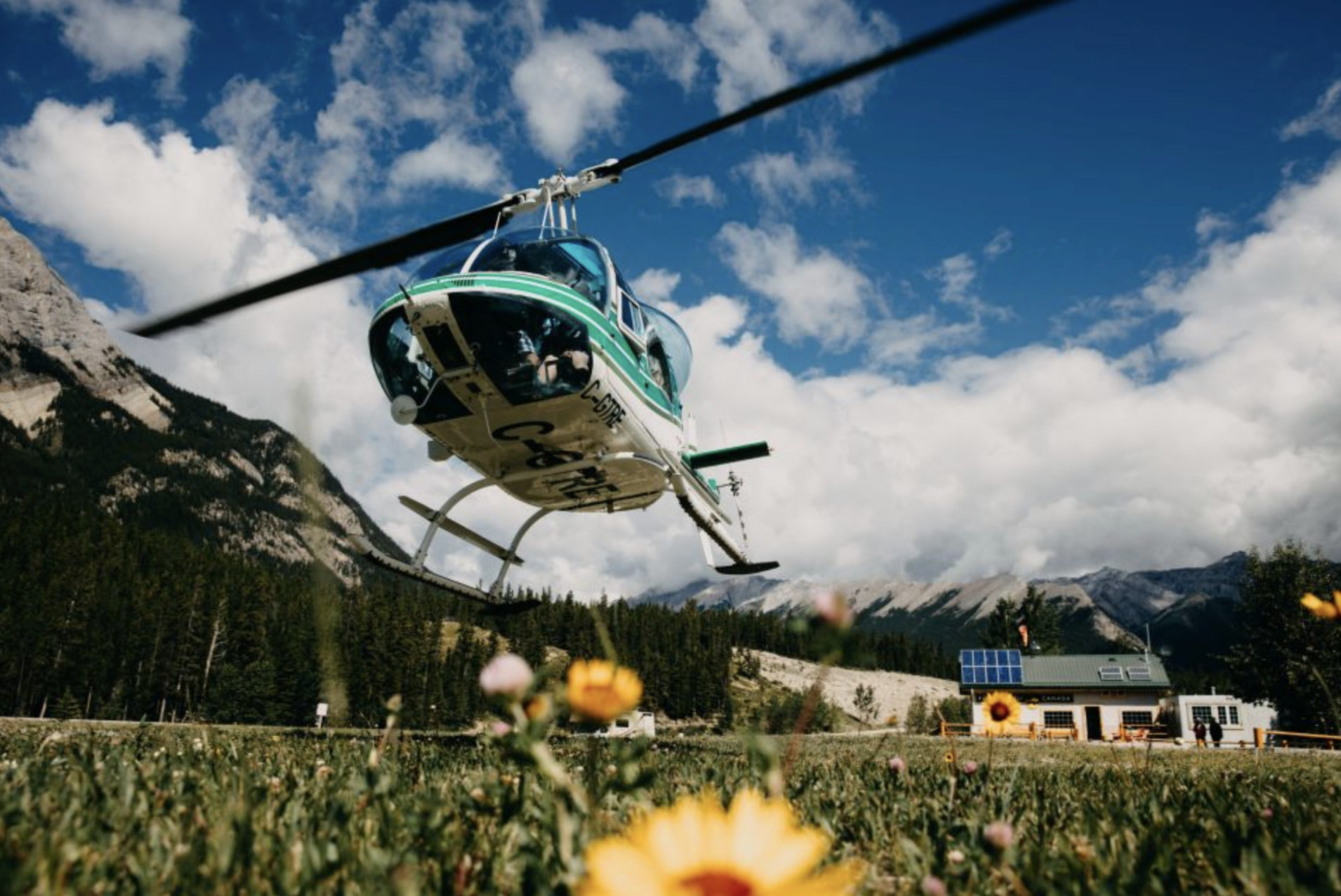1. Canadian Rockies Scenic Helicopter Tour