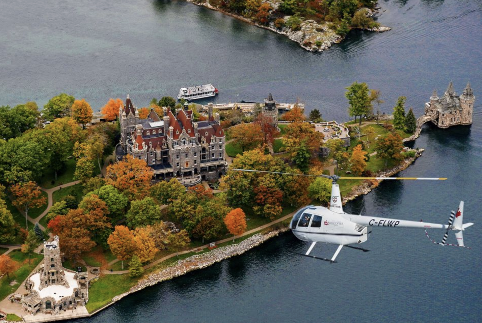 1000 Islands 10, 20, or 30-Minute Scenic Helicopter Tour