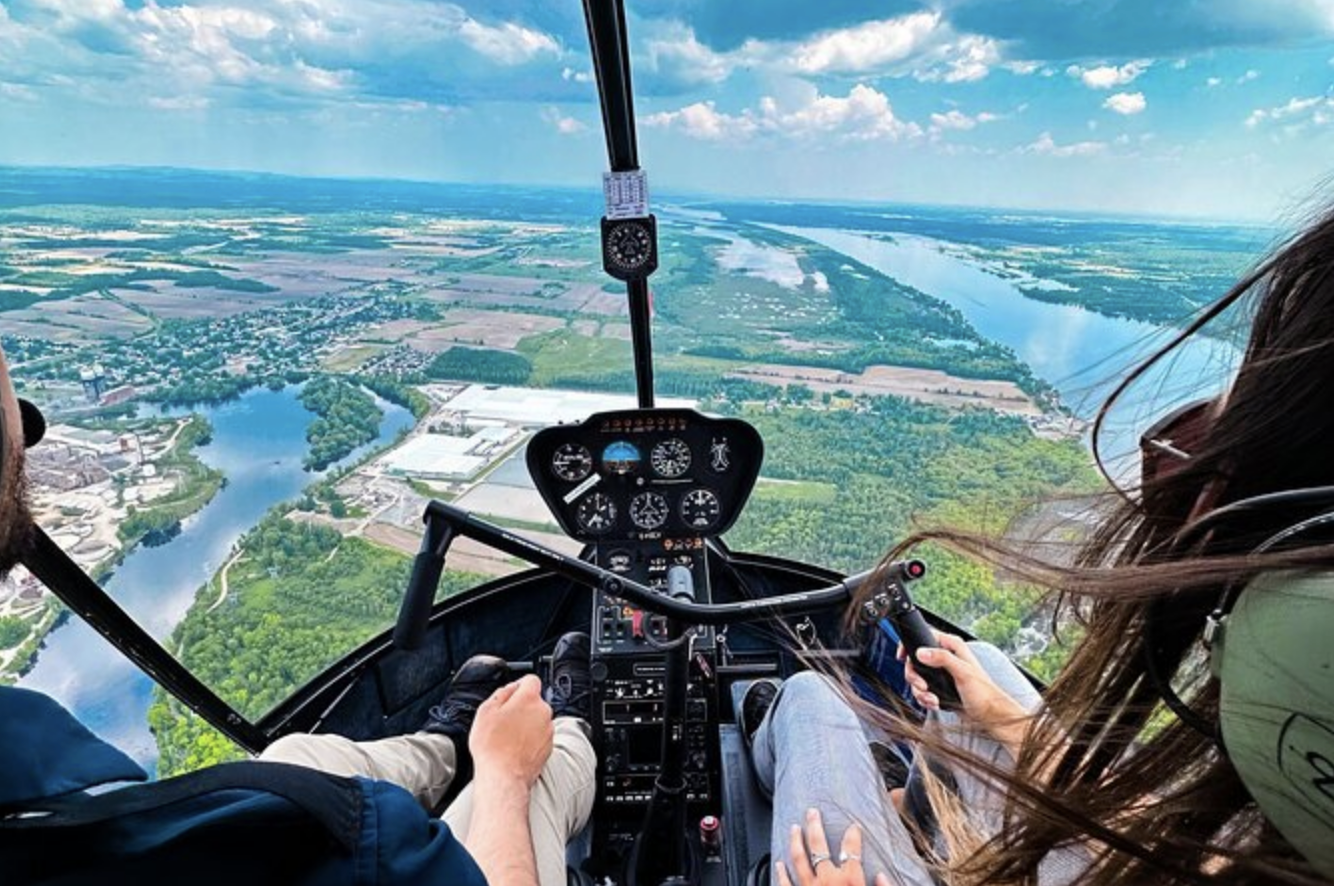 2. Introduction to helicopter piloting in Gatineau-Ottawa