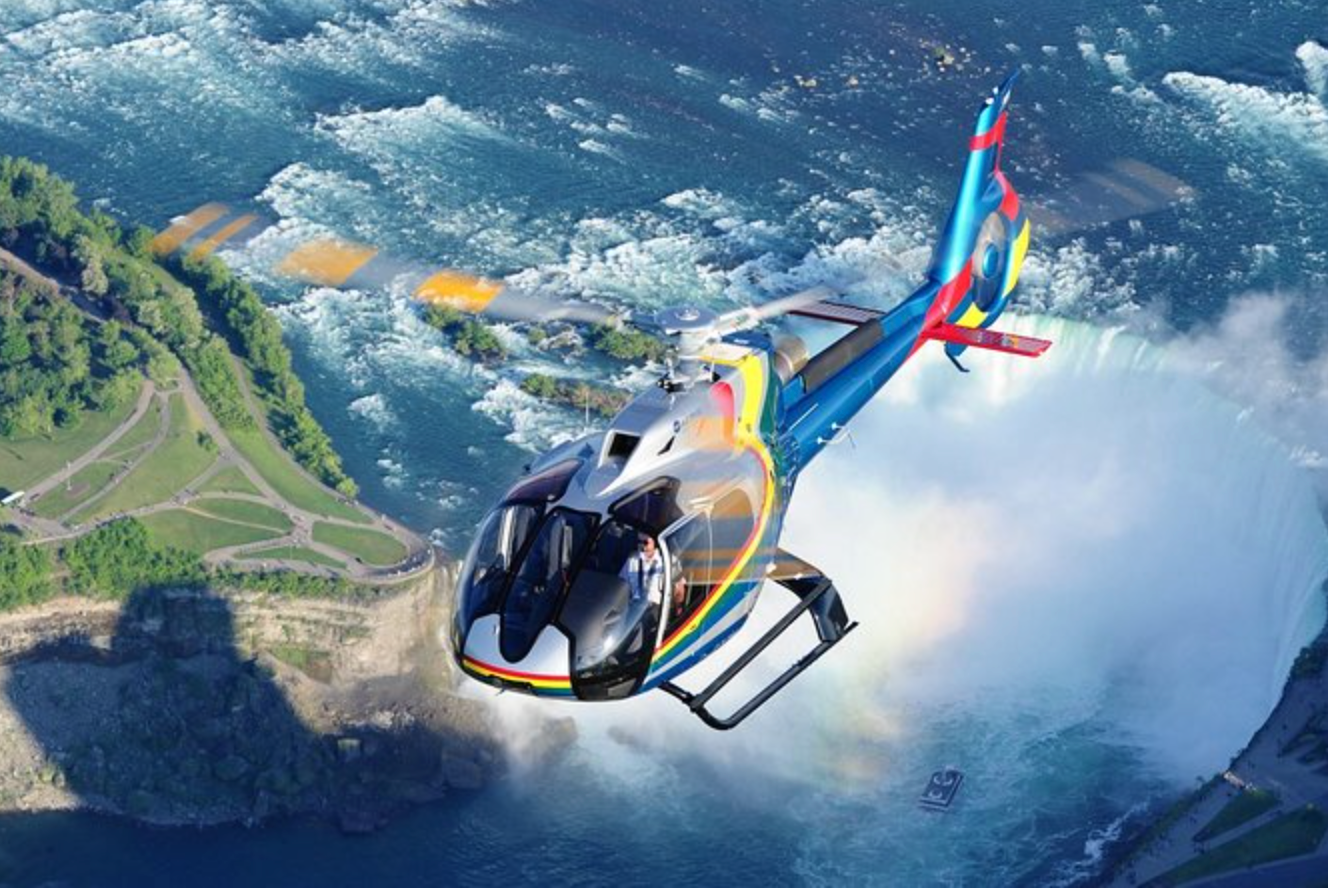 2. Niagara Falls Canada Helicopter Tour