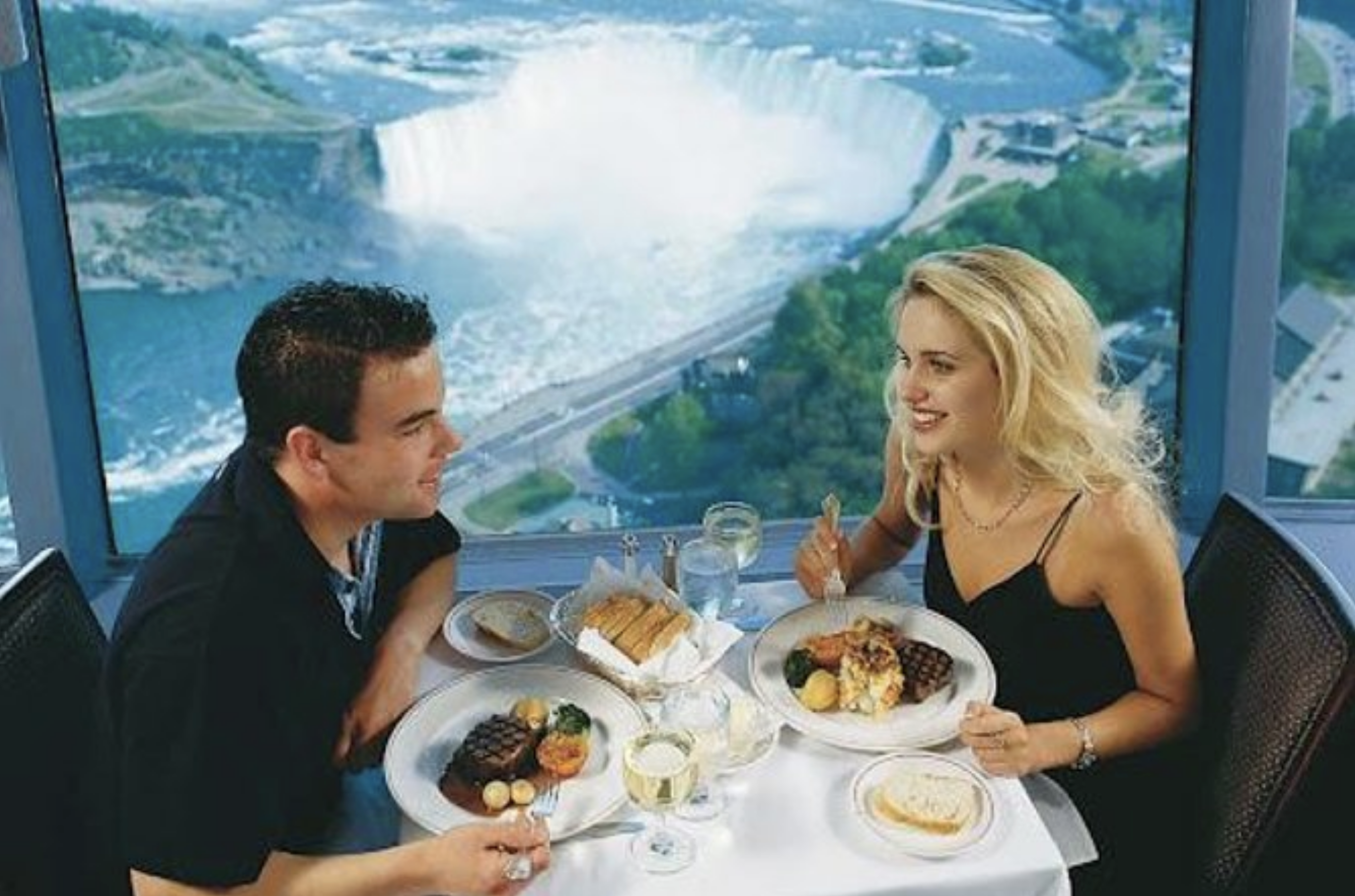 2. Niagara Falls Canada Tour + Helicopter Ride and Skylon Tower Lunch