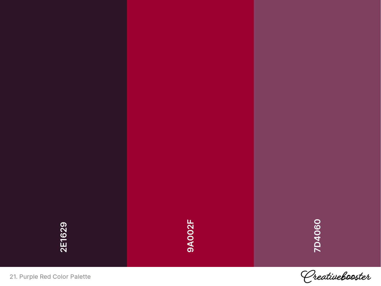 21. Purple Red Color Palette