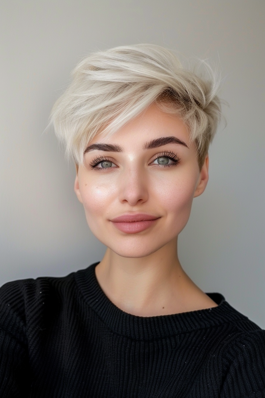 26. Pixie with Choppy Layers for Thick Hair - Short Pixie Haircuts