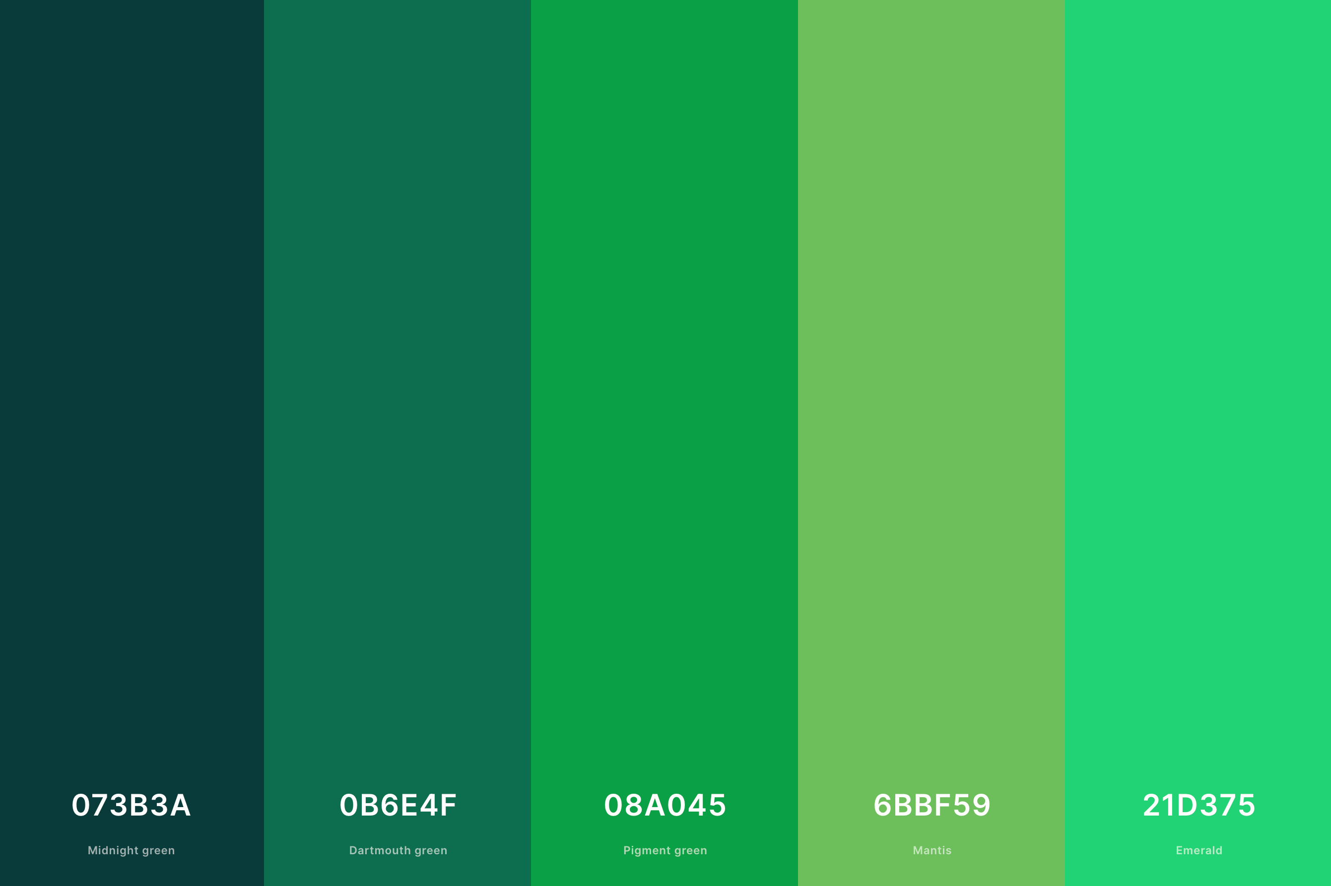 1. "Emerald Green" - wide 9