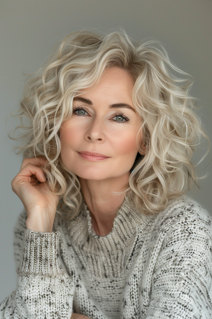 5. Curly Bob - Best Hairstyles For Women Over 40