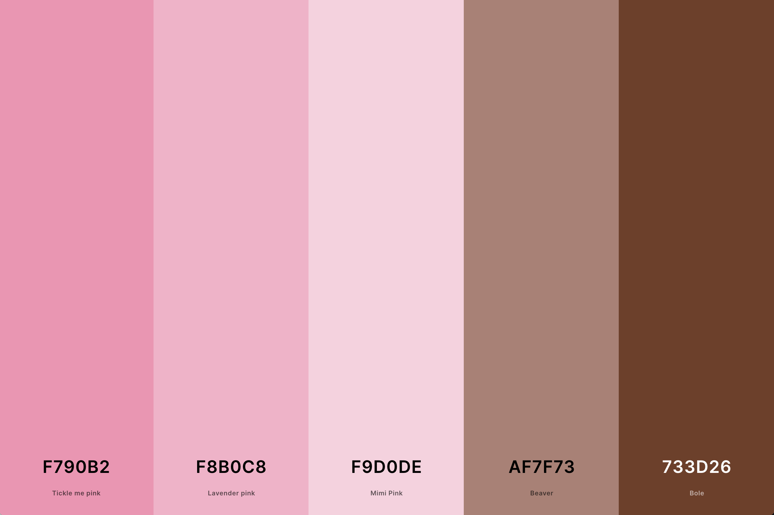 25  Best Pink Color Palettes with Names and Hex Codes CreativeBooster