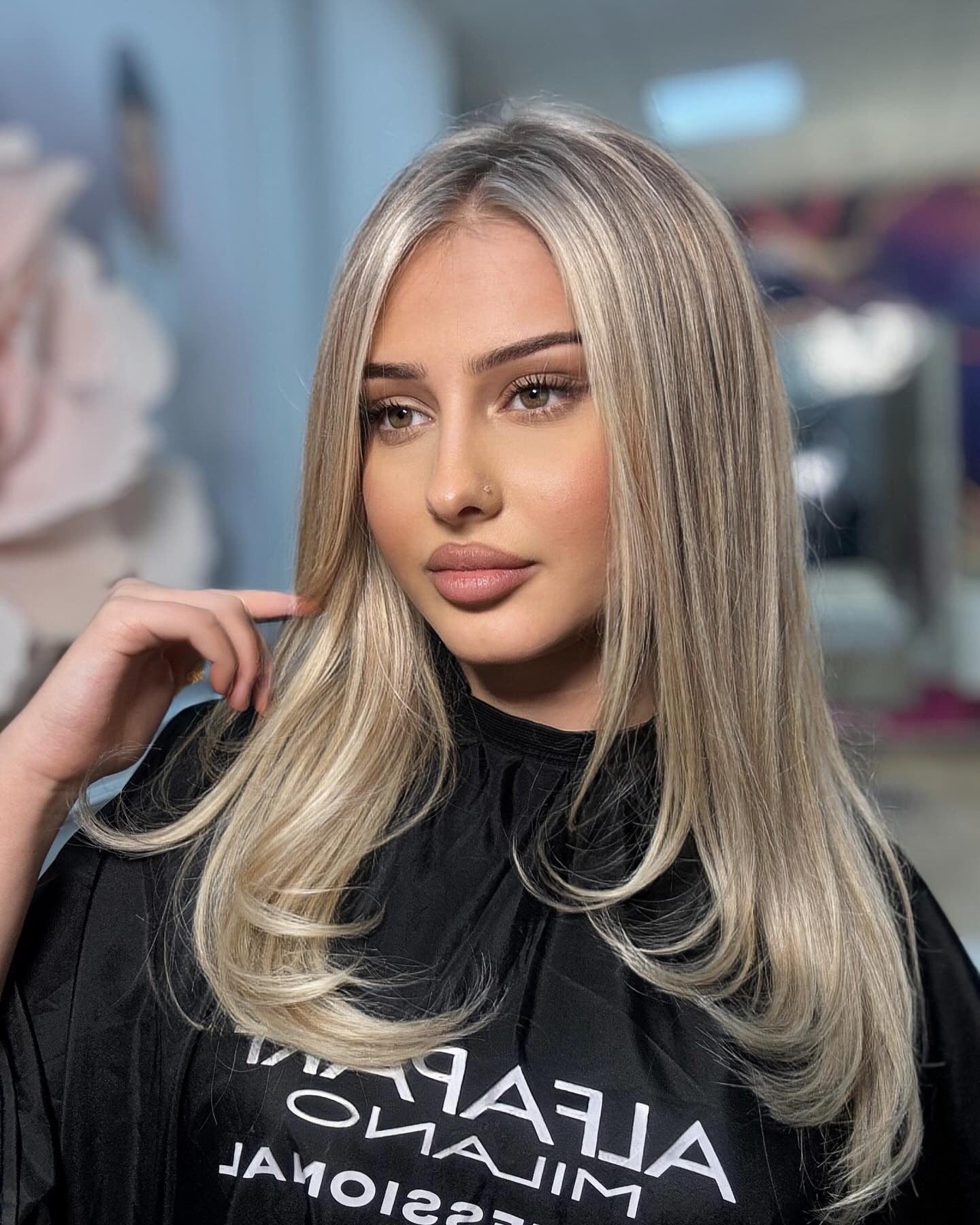 5. Sleek Vanilla Blonde Ombre (Ombre Hair Color)