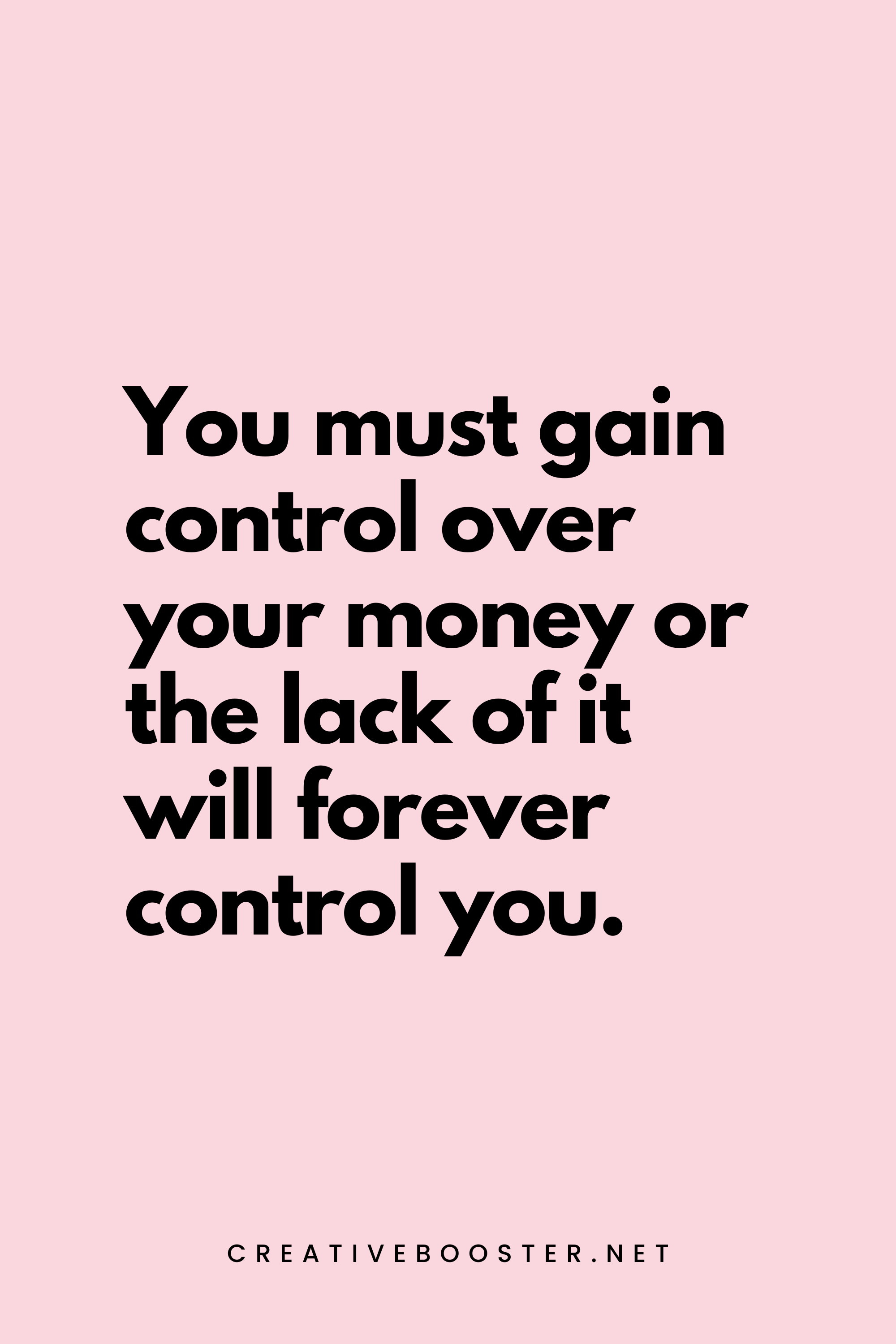 5. You must gain control over your money or the lack of it will forever control you. - Dave Ramsey - 1. Popular Financial Freedom Quotes