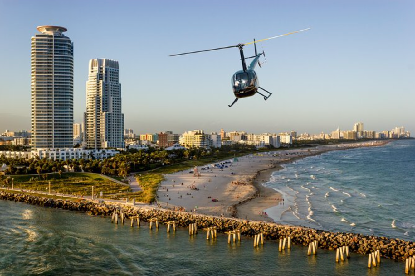 6. Private Luxury Helicopter Tour in Miami and South Beach