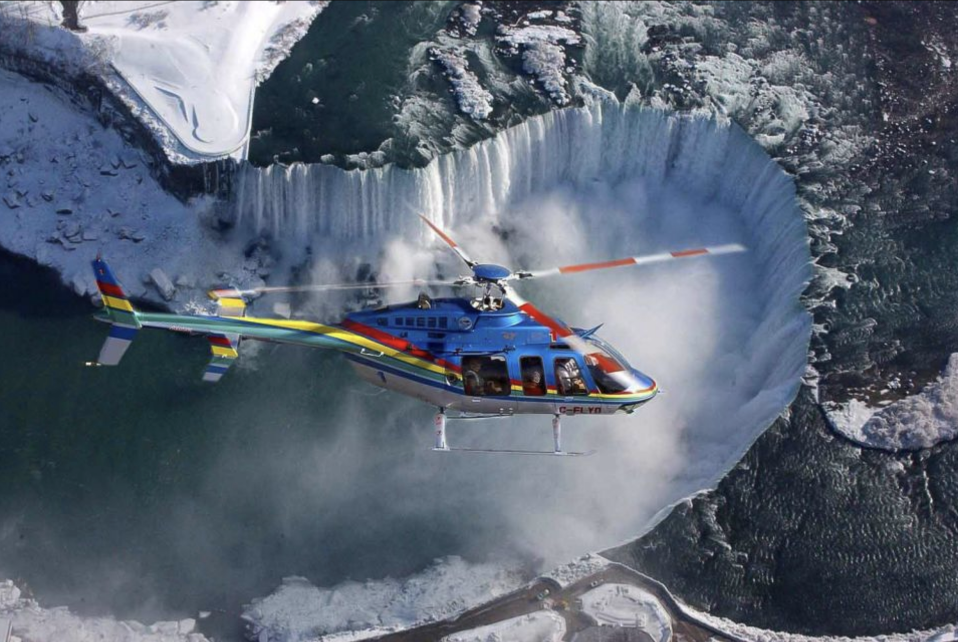 7. Niagara Falls Helicopter Ride with Boat & Skylon Lunch