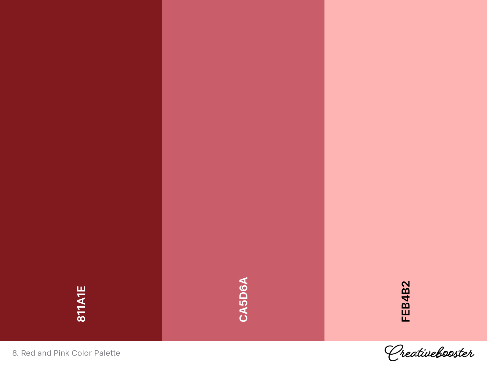 8. Red and Pink Color Palette