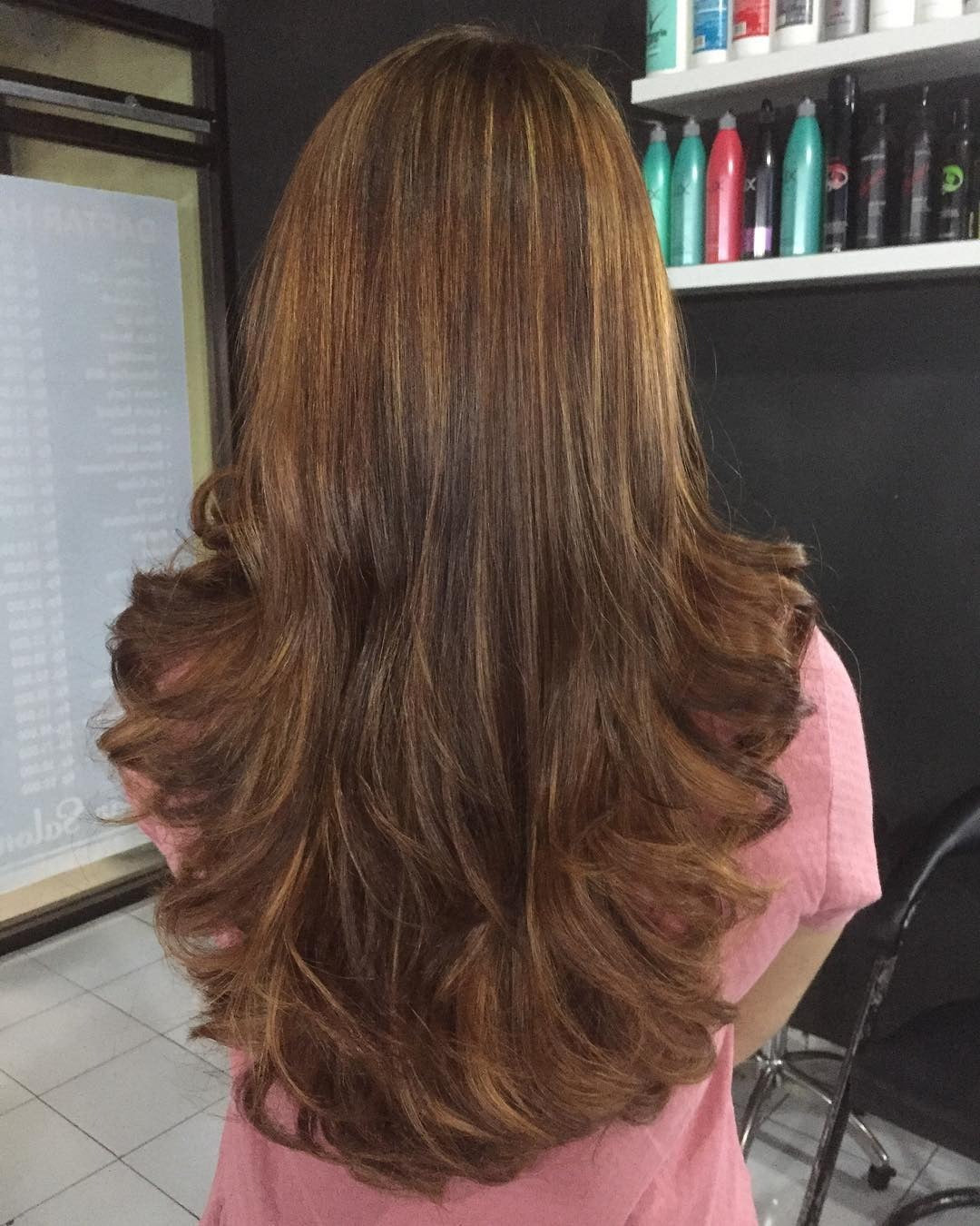 9. Textured Layers with Soft Golden Cinnamon (Golden Brown Hair Color)