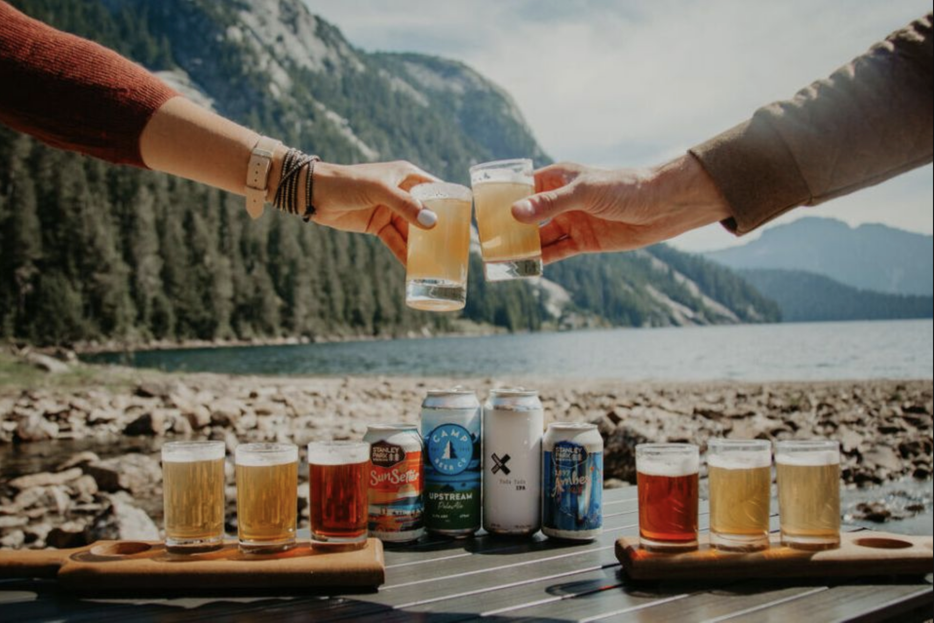 9. Vancouver Helicopter Tour with Craft Beer Tasting