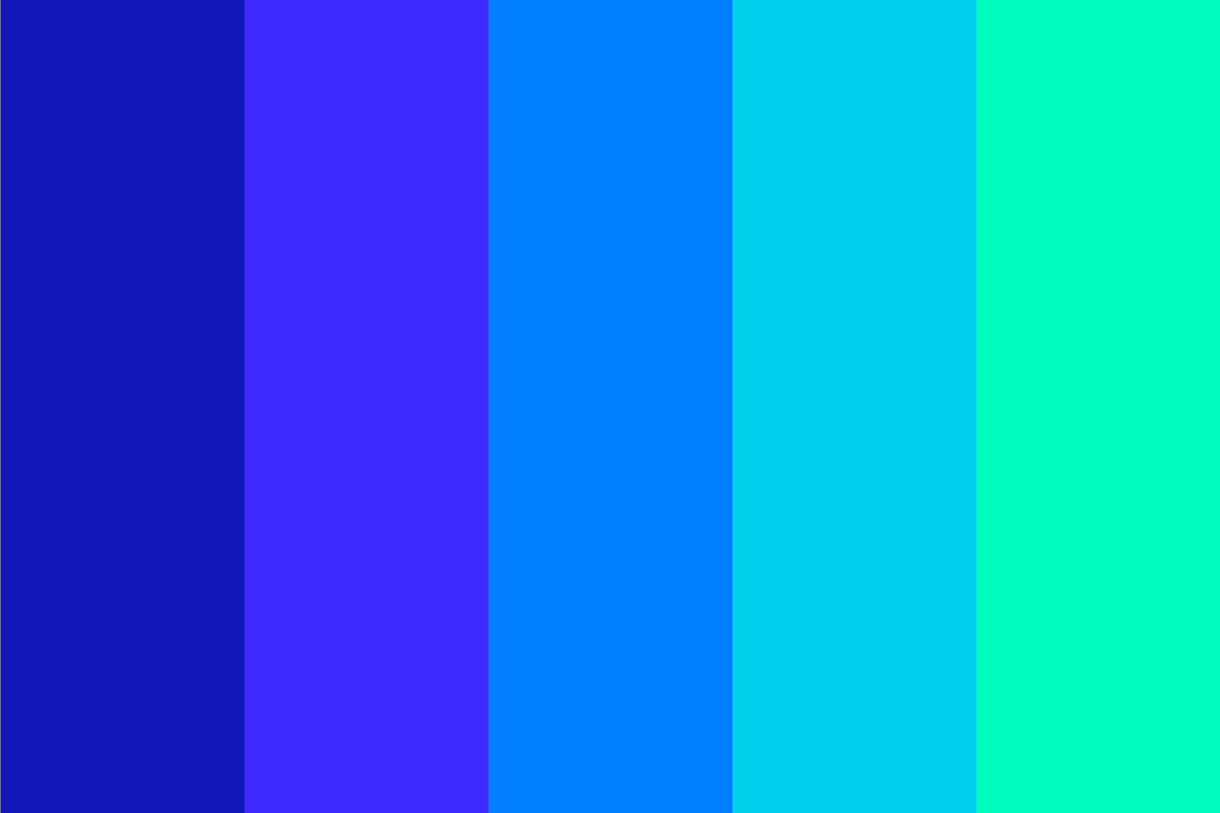 Azure-Analogous-Color-Palette