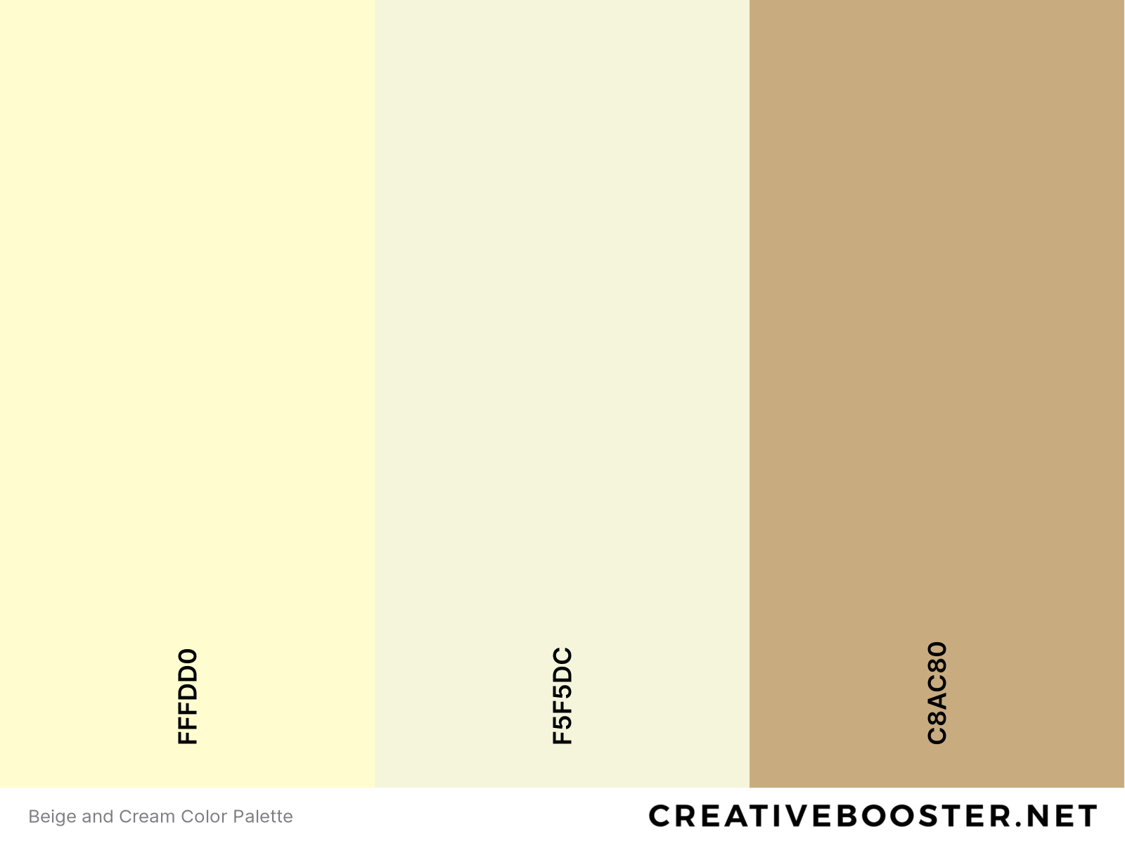 25+ Best Colors That Go With Cream (Color Palettes) – CreativeBooster