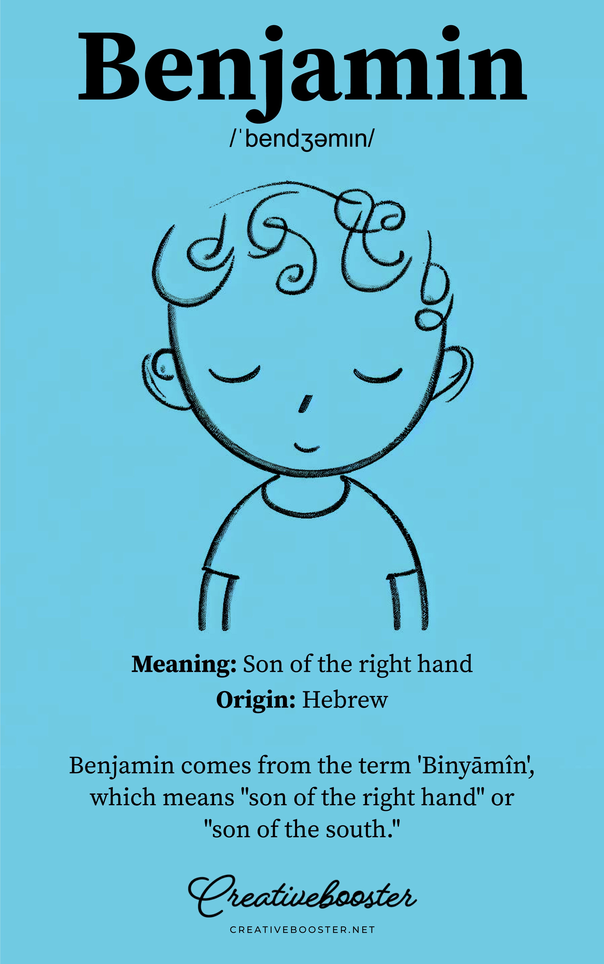 Benjamin-Baby-Boy-Name-Meaning-Pinterest-Tall