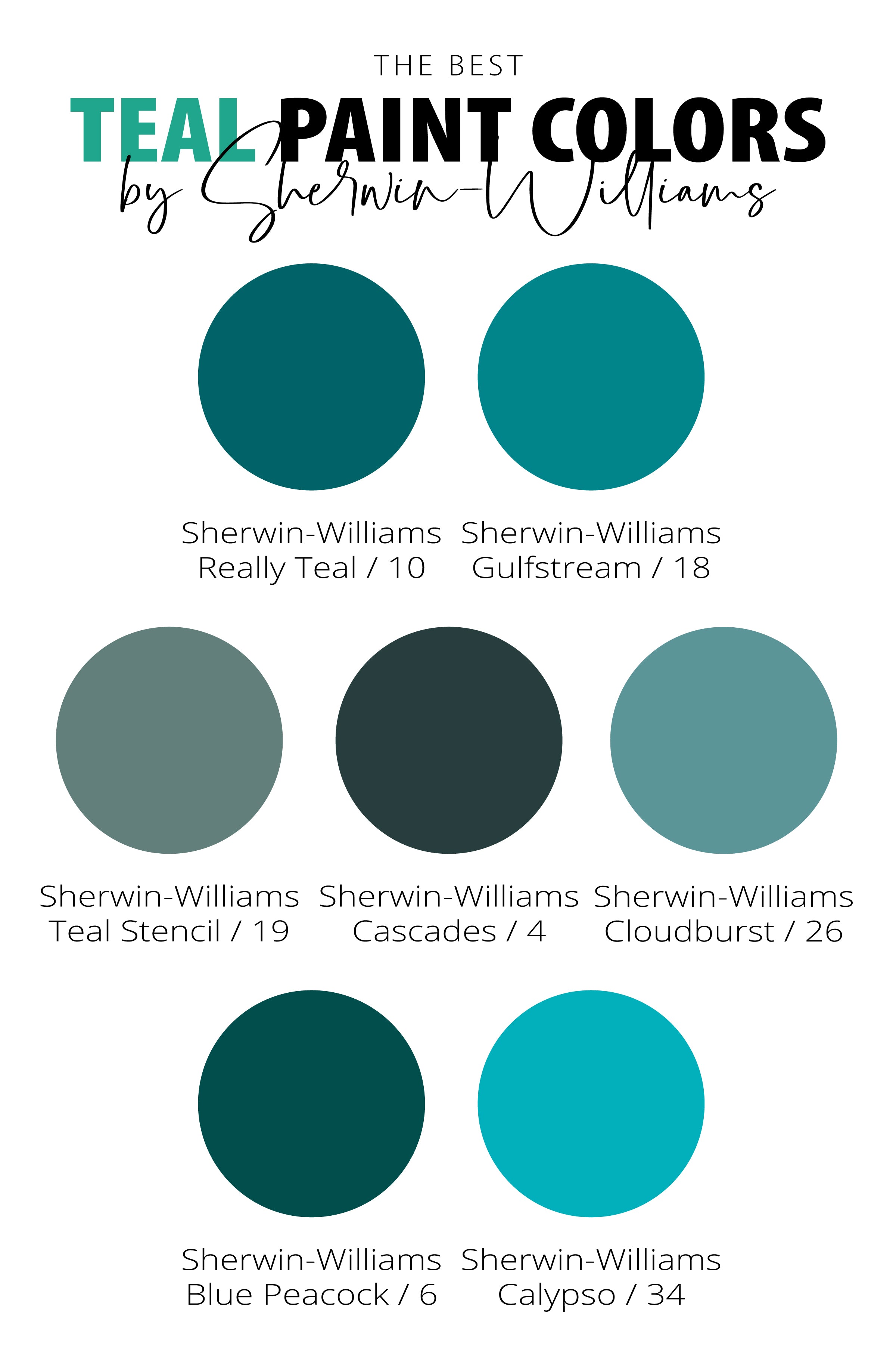 75+ Best Shades of Green Paint Colors (Color Codes, LRV, Light & Dark –  CreativeBooster