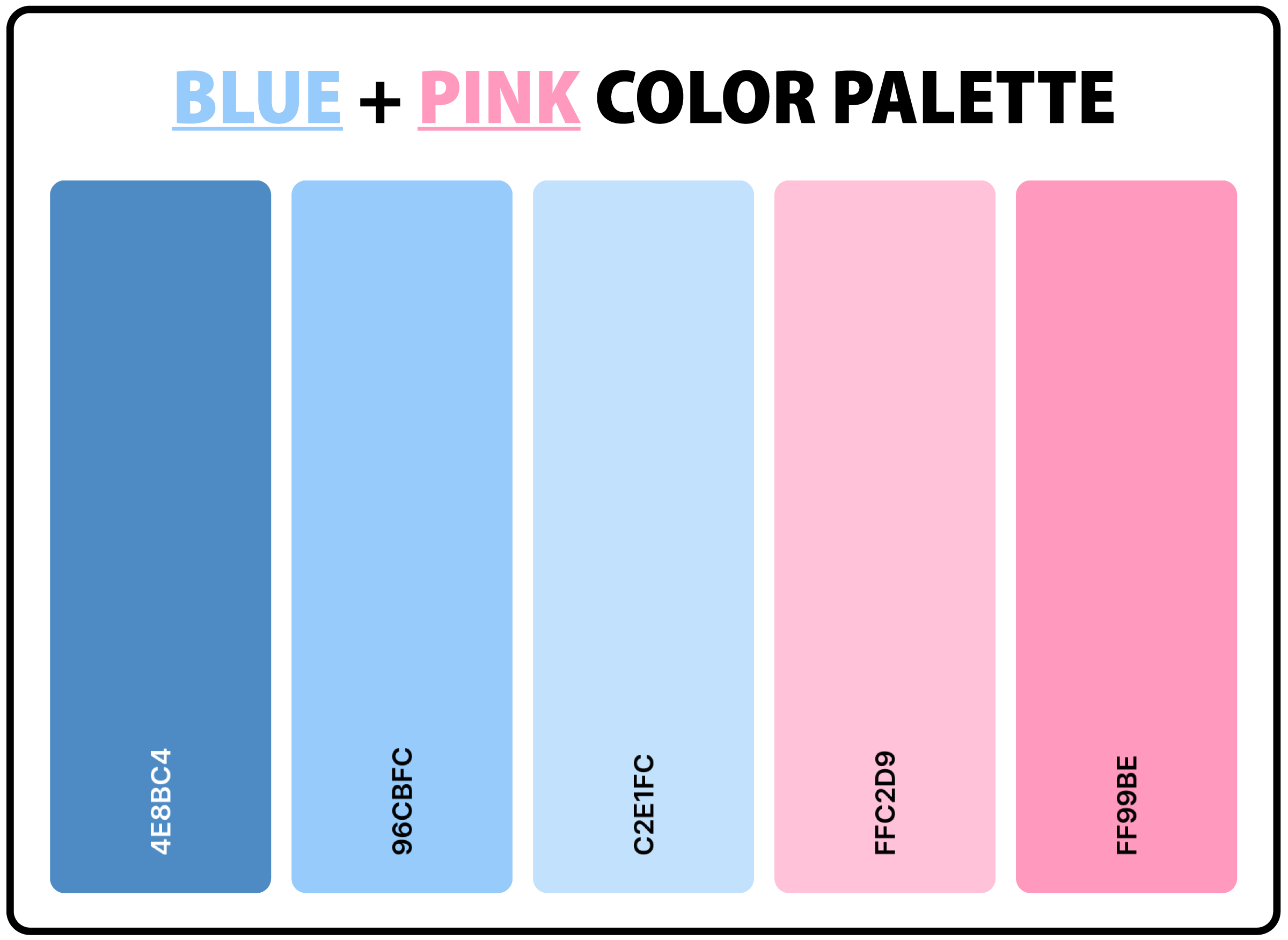 Color scheme palette image  Blue color schemes, Baby blue colour, Light  blue color code