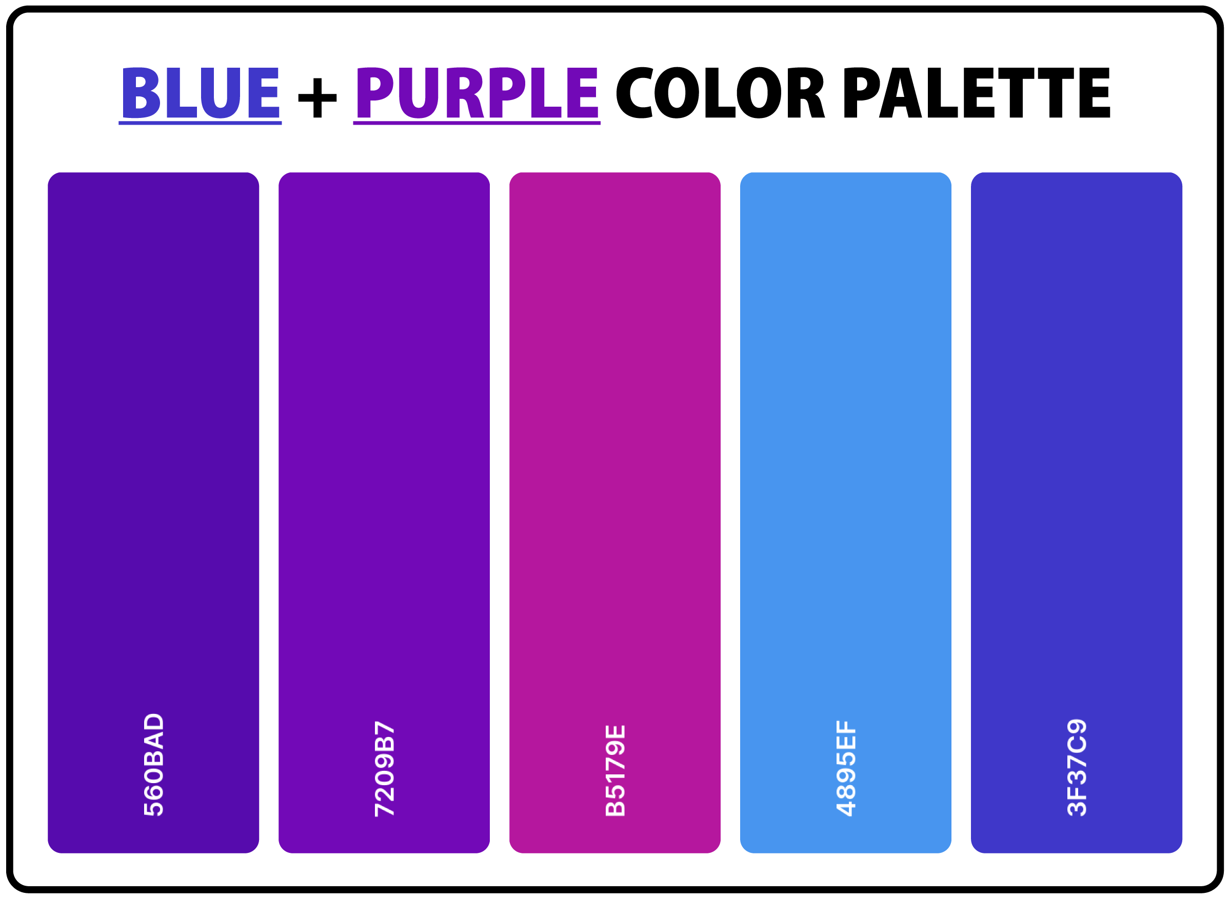 27 Best Blue Color Palettes with Names & Hex Codes – CreativeBooster