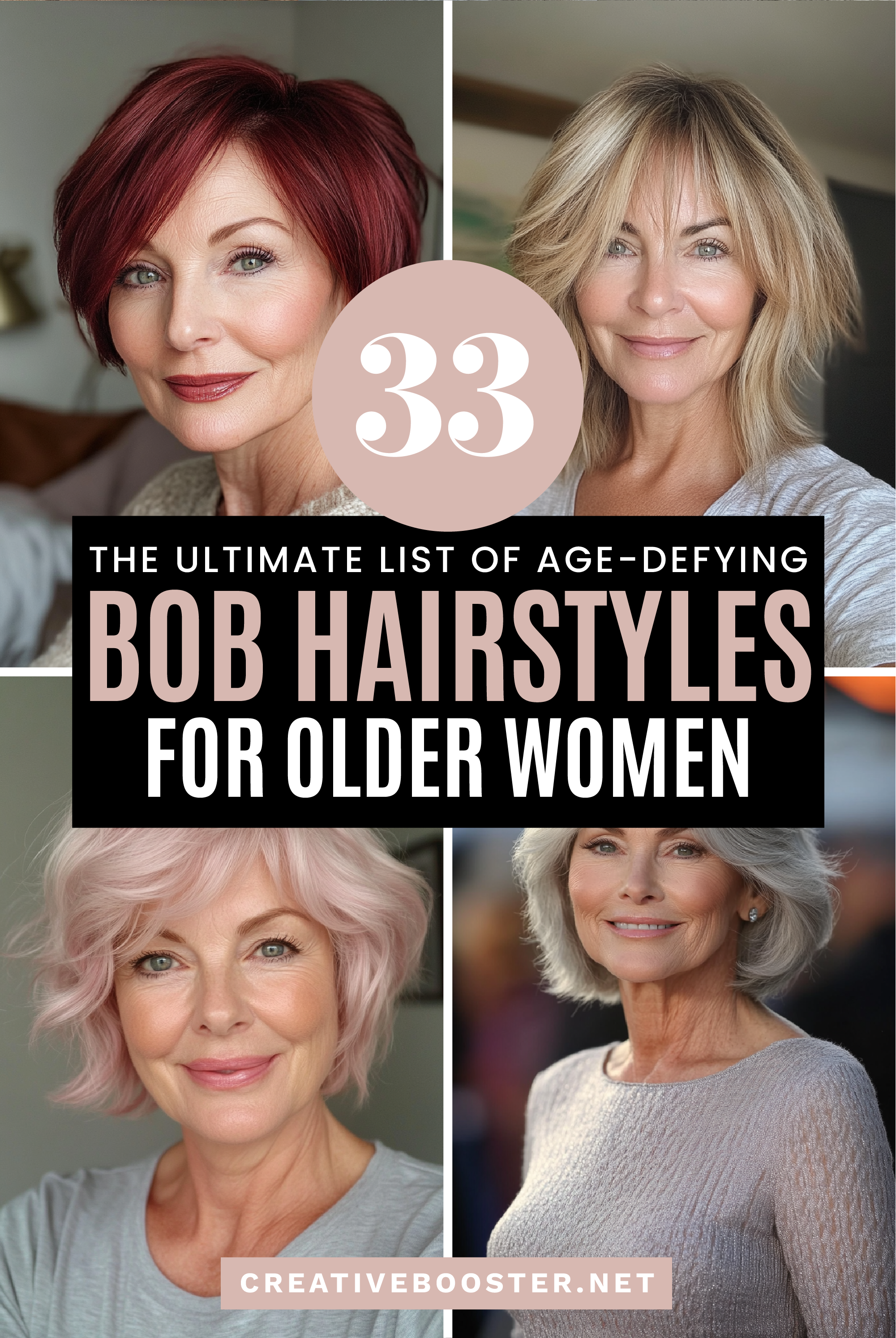 Bob Hairstyles for Older Women Tall 4