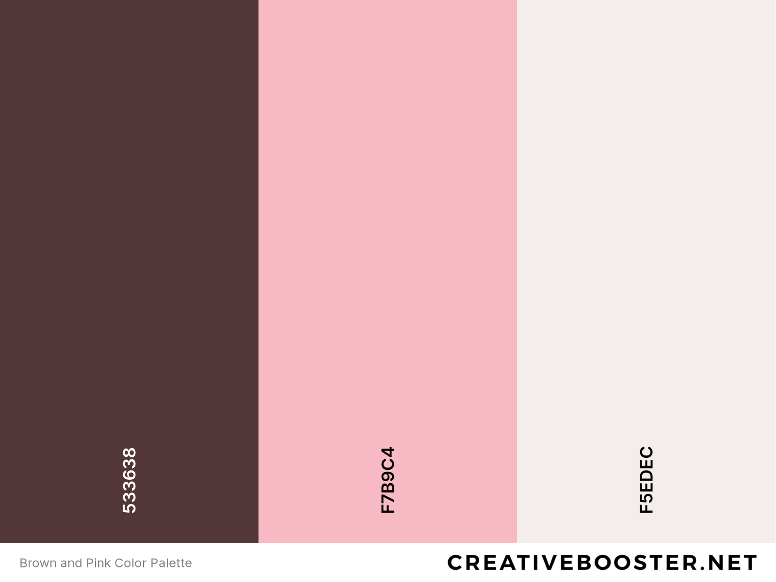 Brown and Pink Color Palette