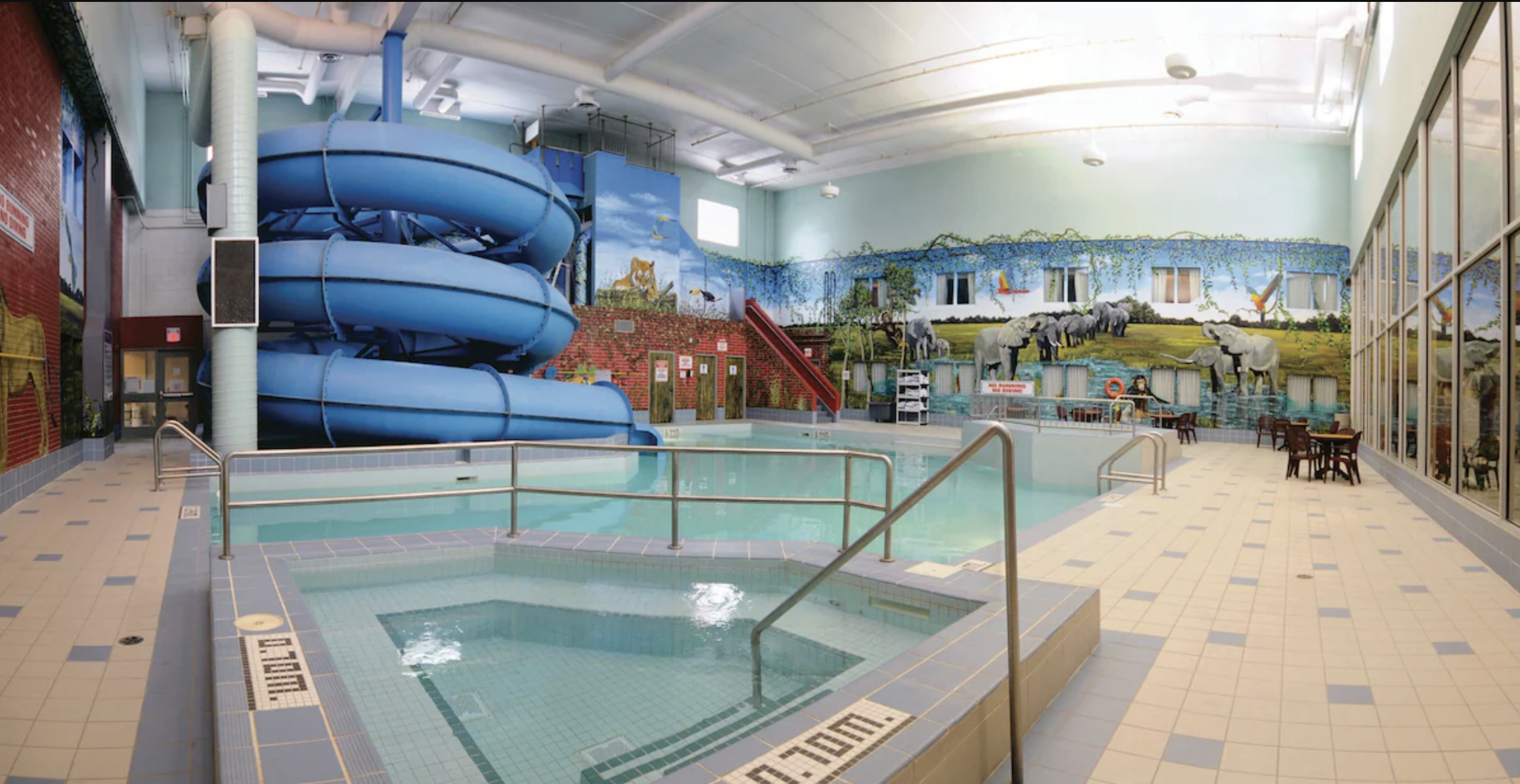 Canad Inns Destination Centre Fort Garry Pool with Waterslide