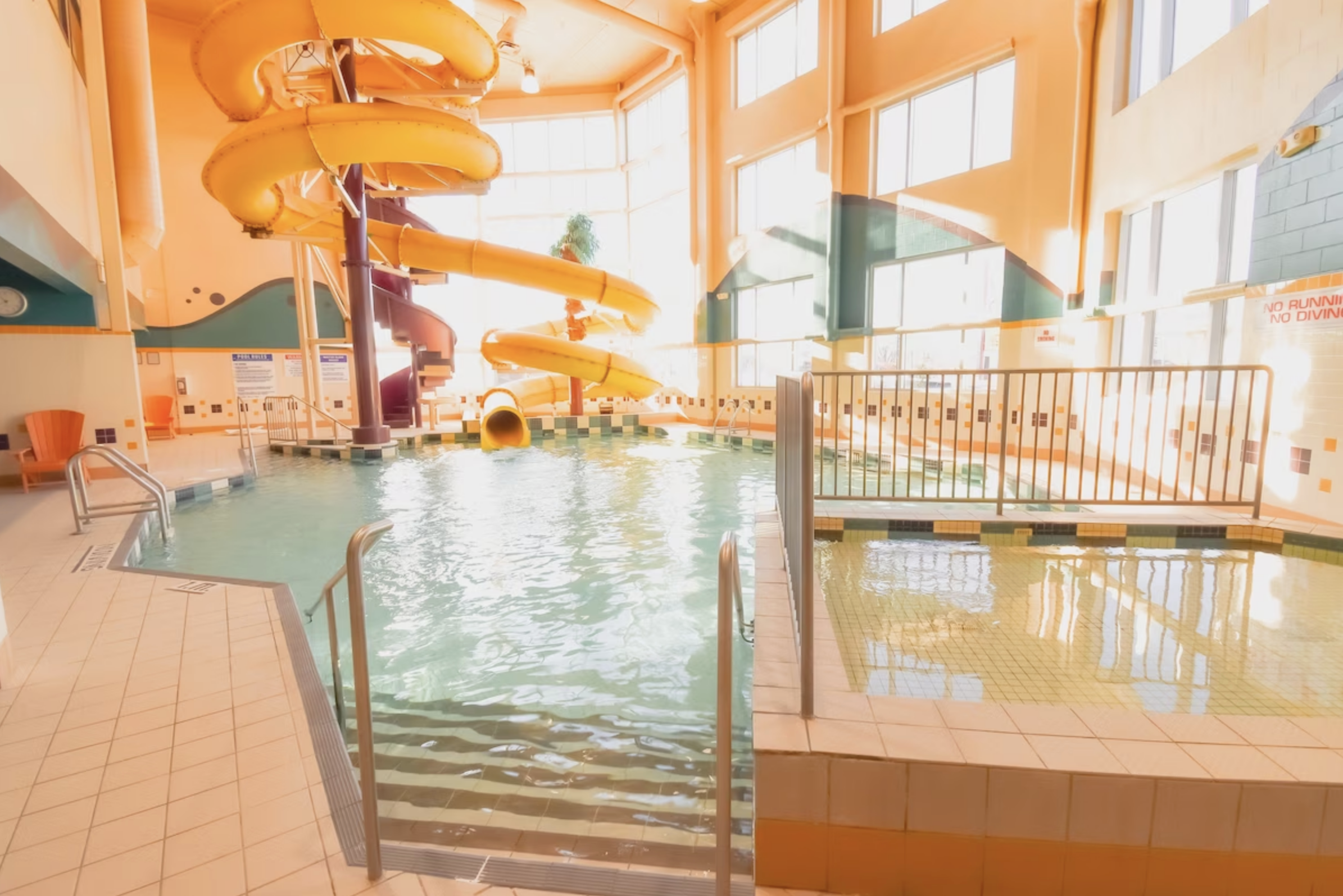 Canad Inns Destination Centre Polo Park Pool with Waterslide