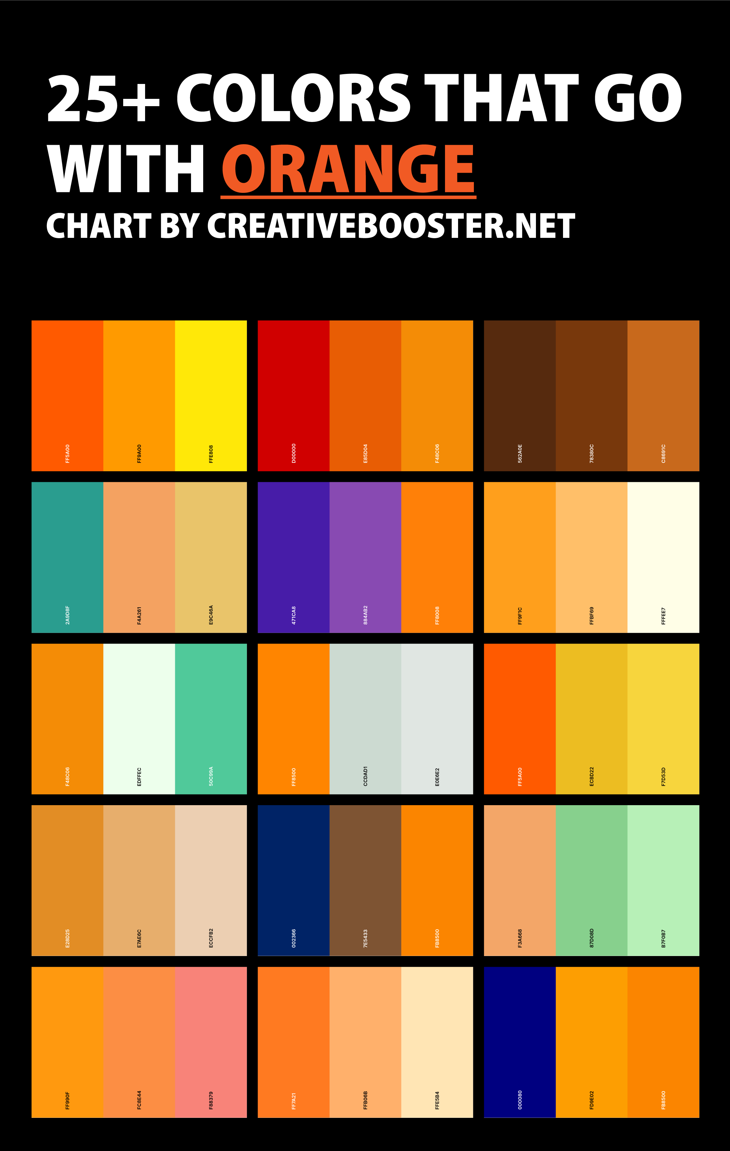 Colors-That-Go-with-Orange-with-color-palettes-pinterest-tall