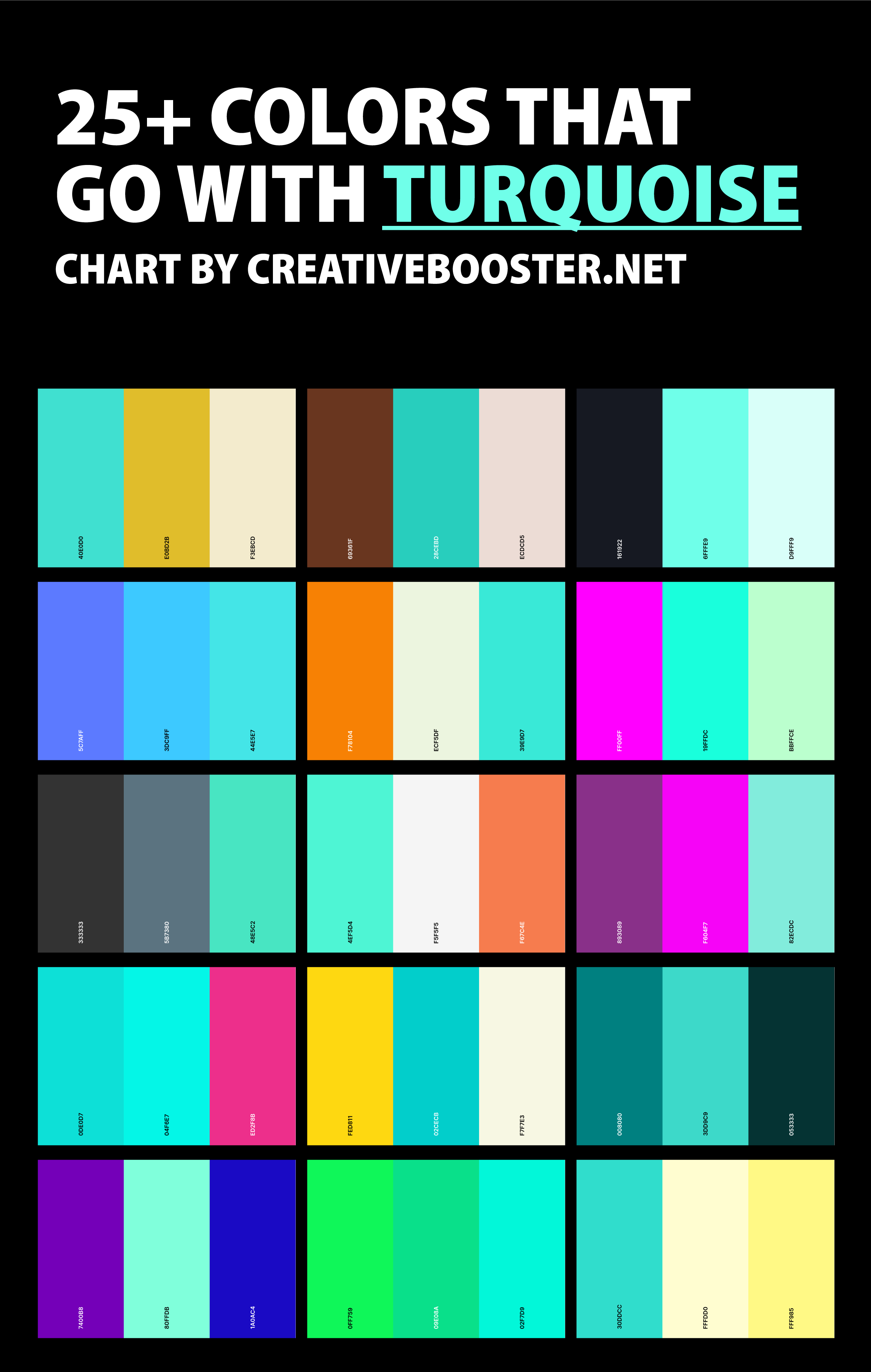 Colors-That-Go-with-Turquoise-with-color-palettes-pinterest-tall