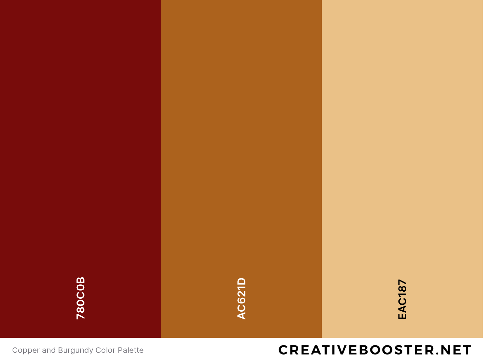 Copper and Burgundy Color Palette