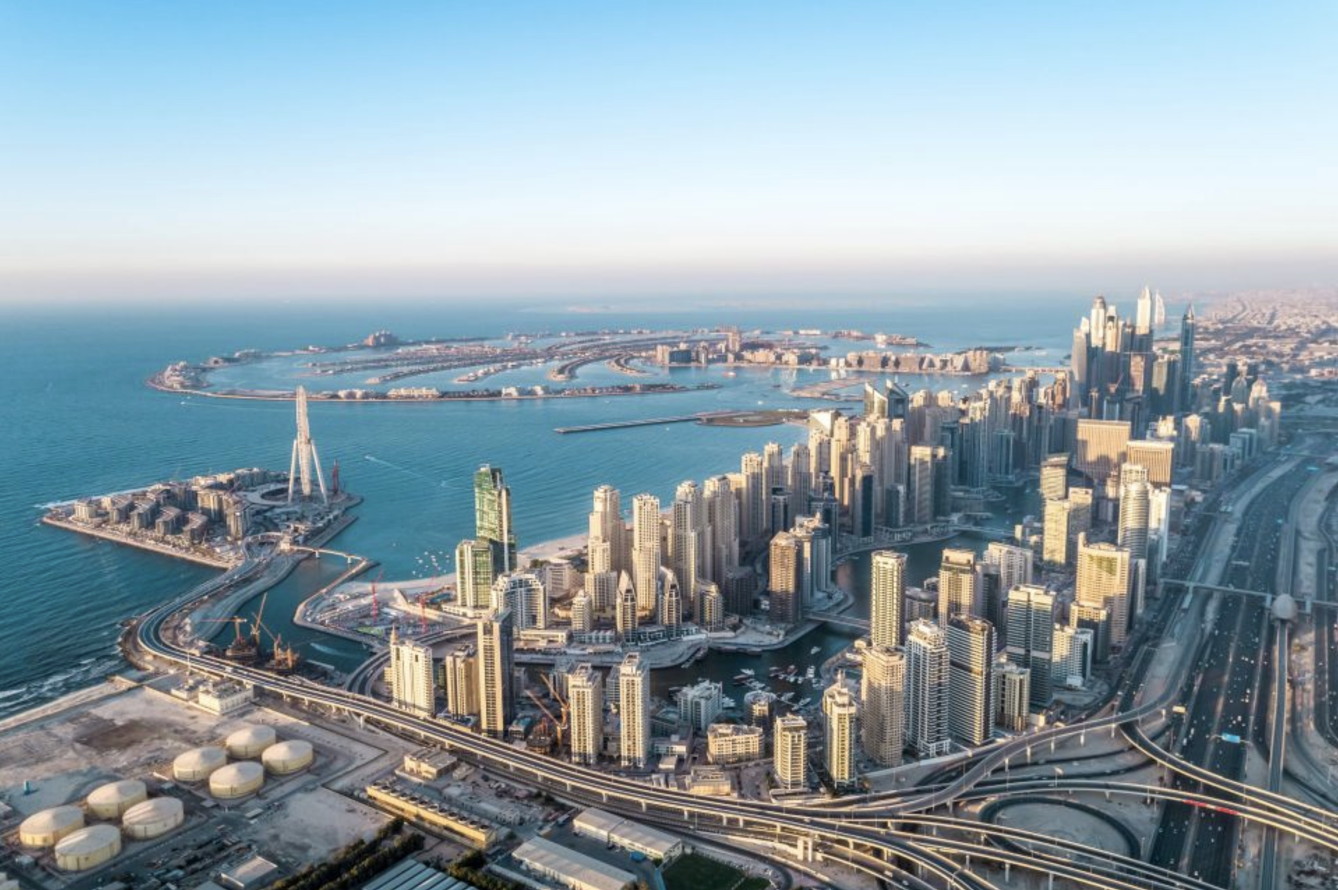 Dubai Helicopter Flight Over The Palm Jumeirah 2