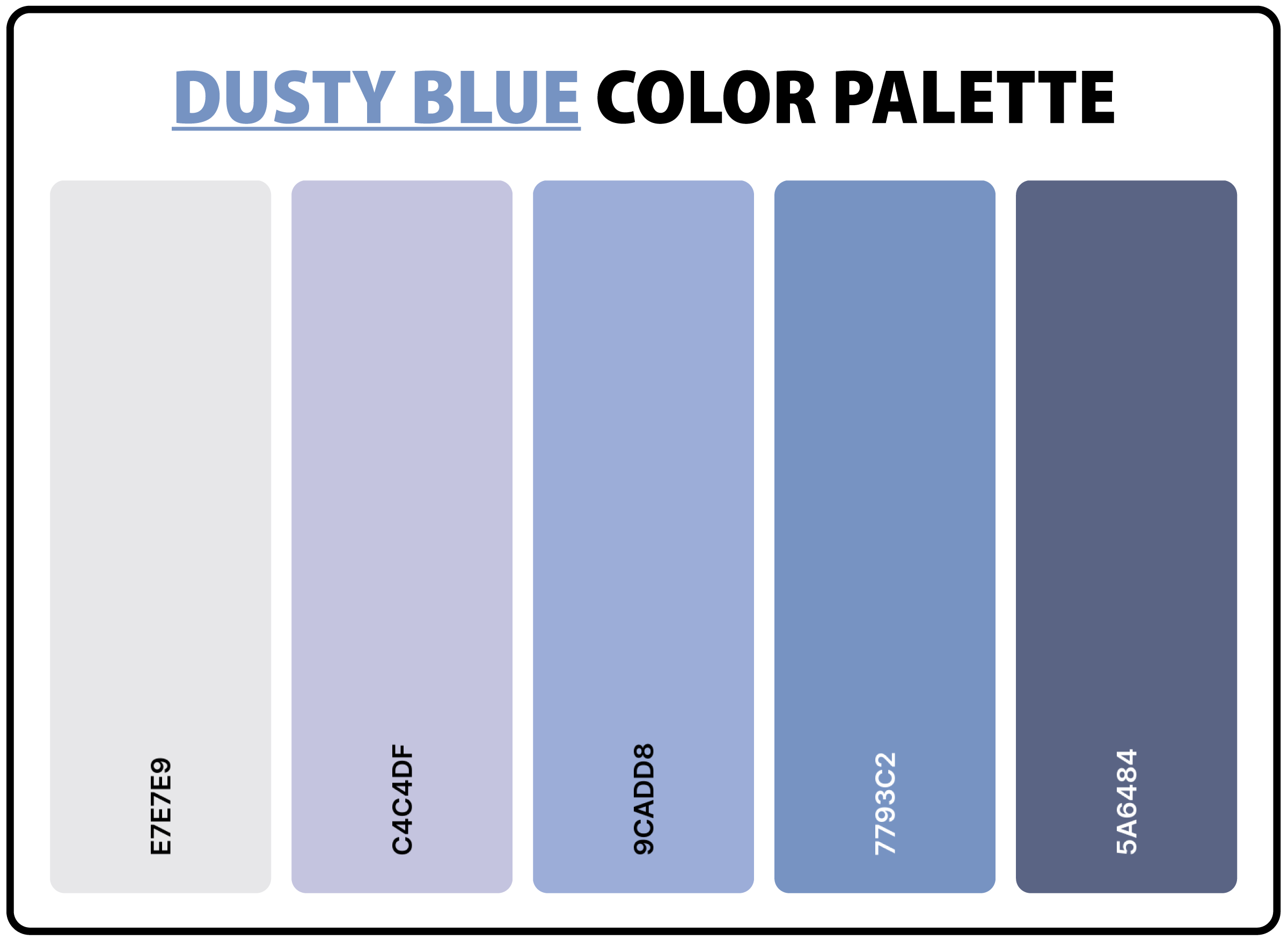 Dusty-Blue-Color-Palette-with-Hex-Codes