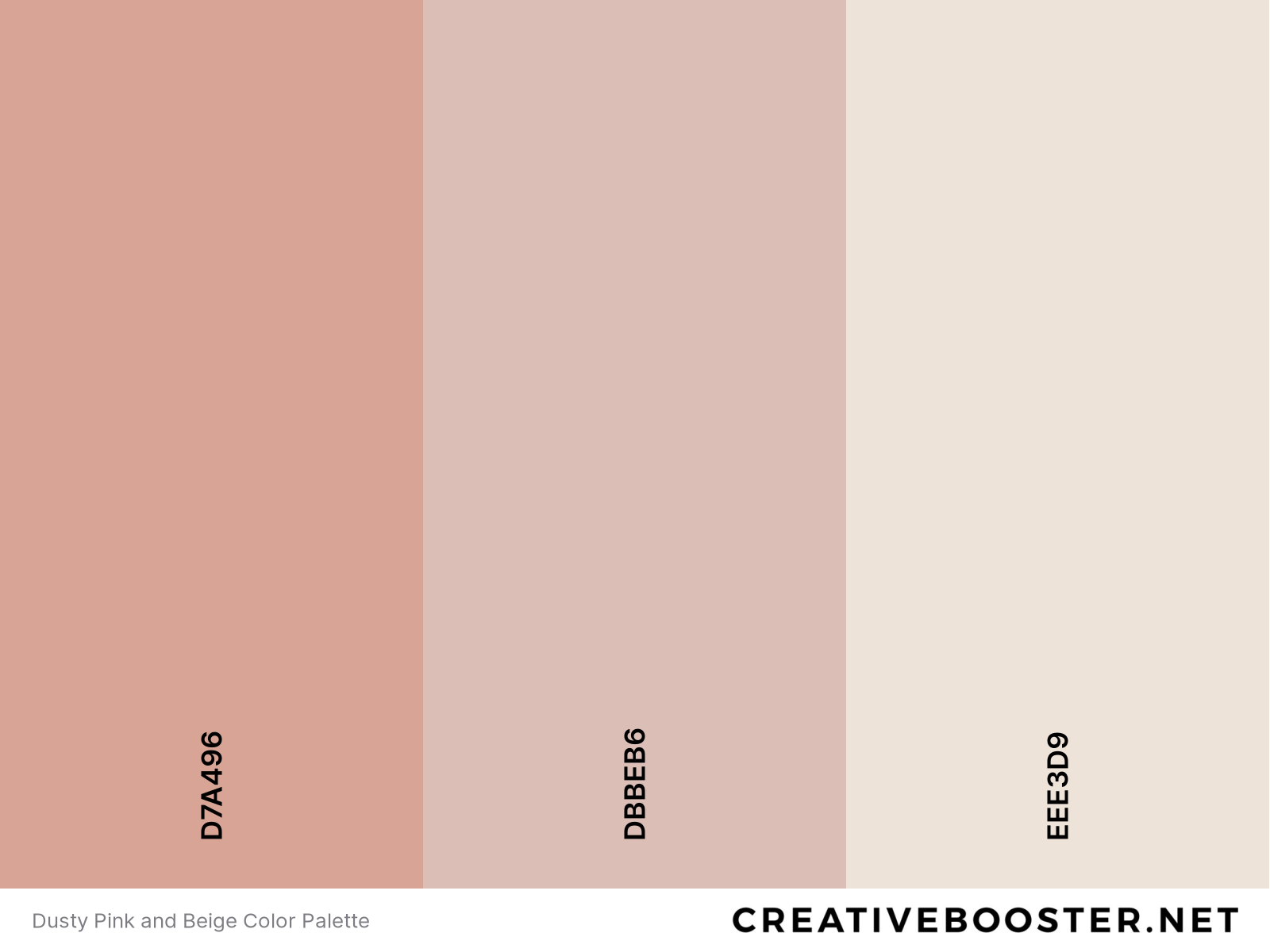 Dusty Pink and Beige Color Palette