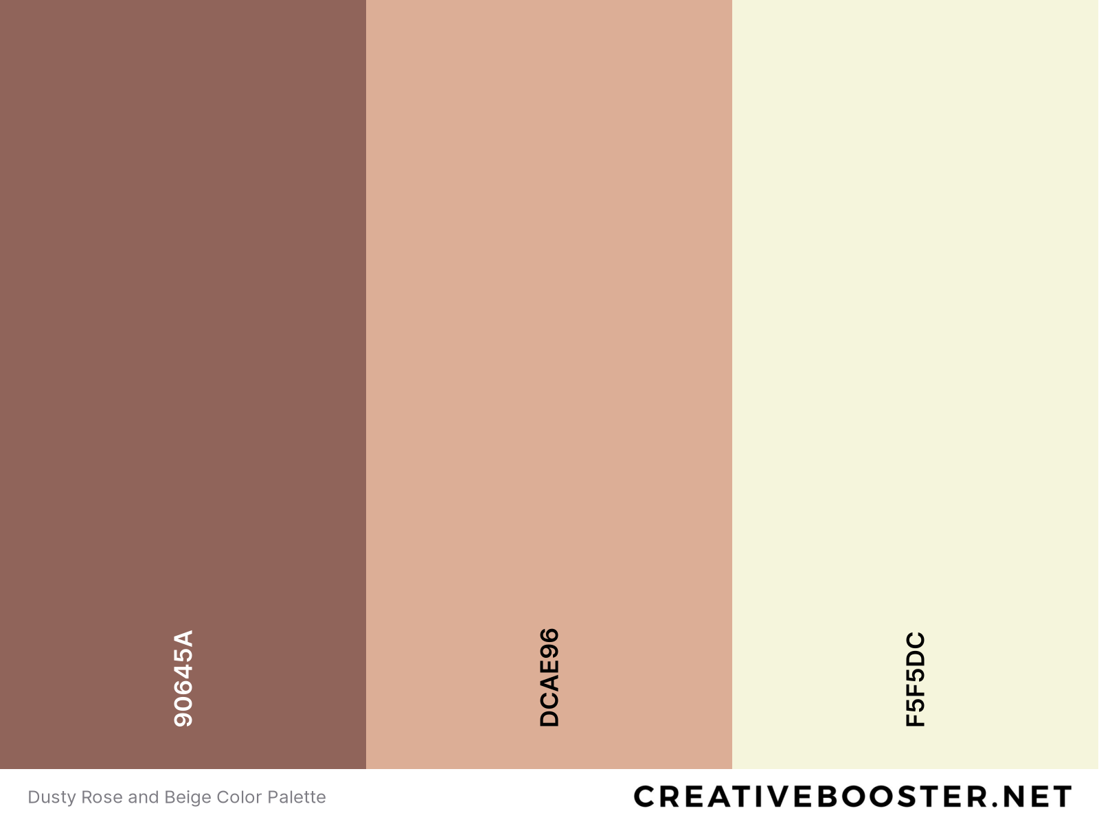 Dusty Rose and Beige Color Palette