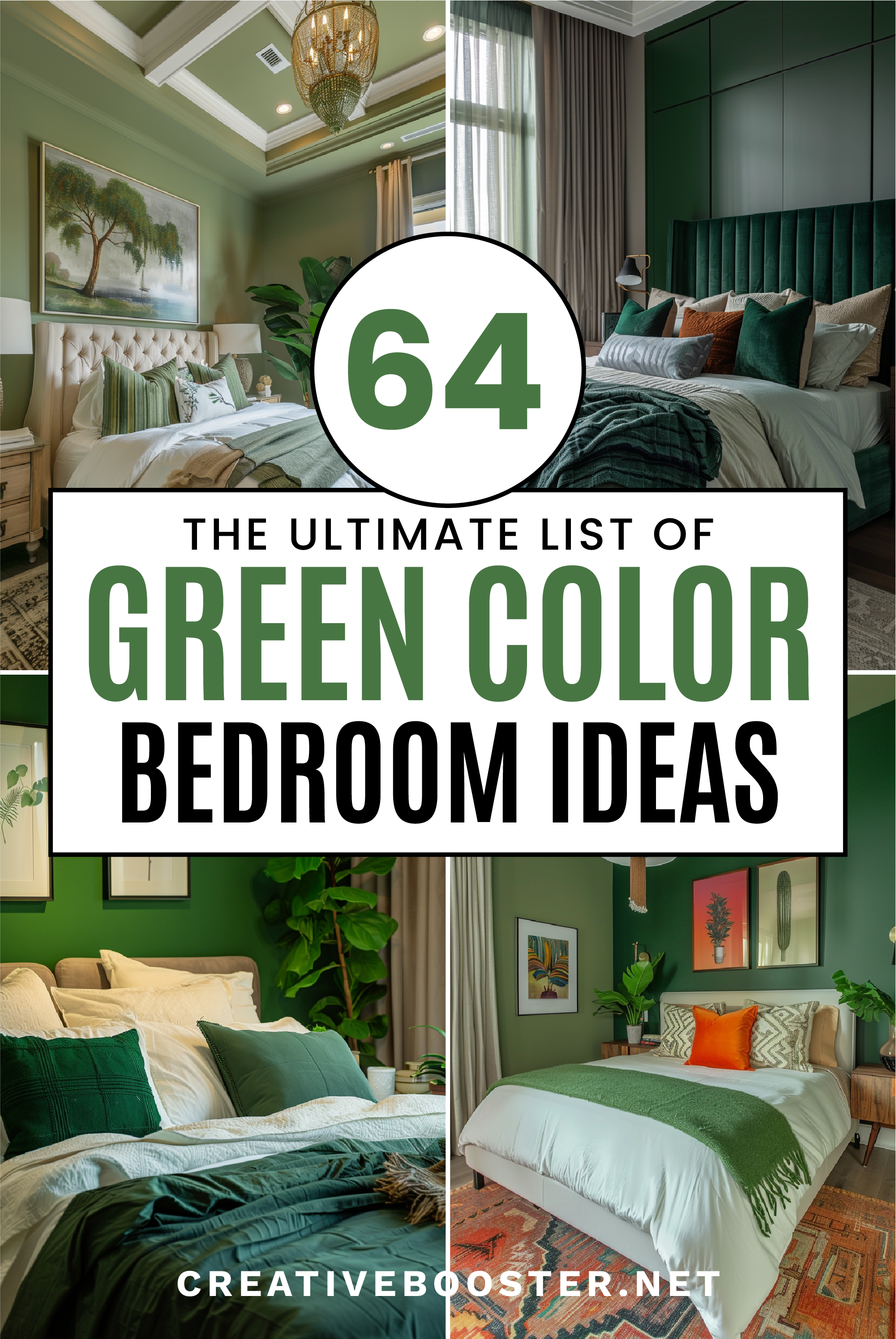 Green-Bedroom-Ideas-(Home-Decoration-and-Wall-Paint-Design-Inspiration) Pinterest Tall 6