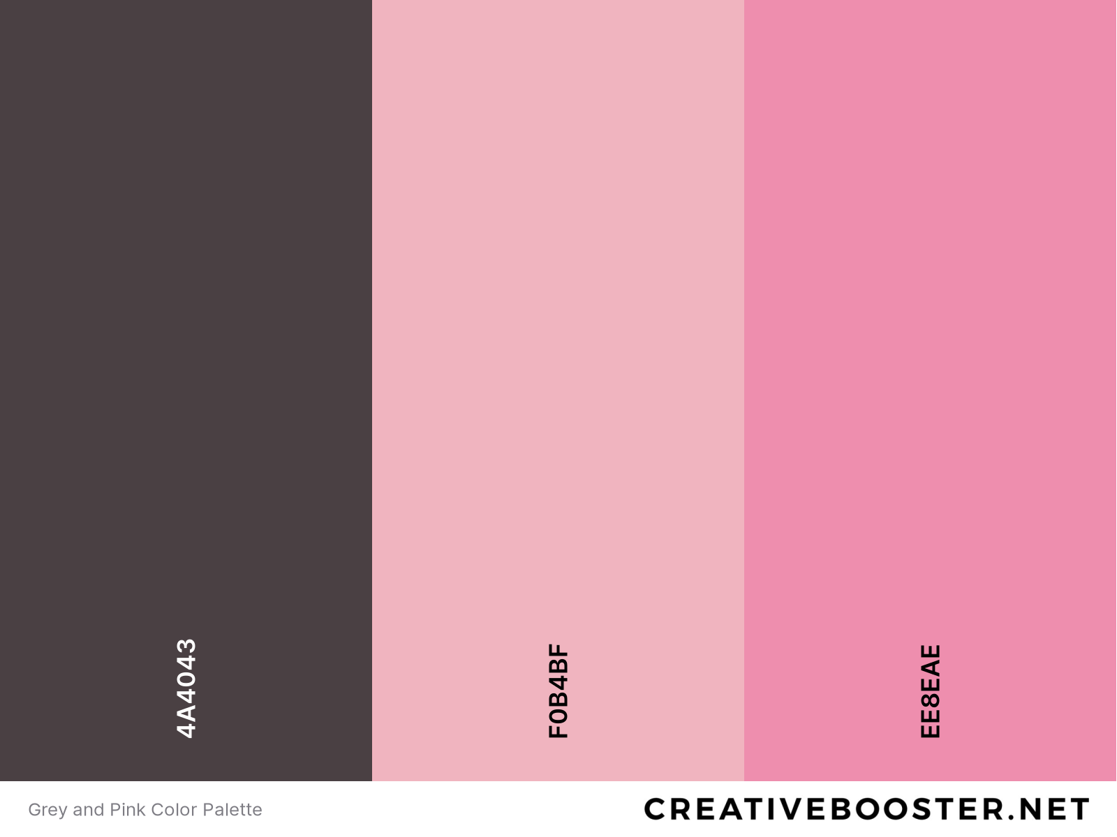 Grey and Pink Color Palette
