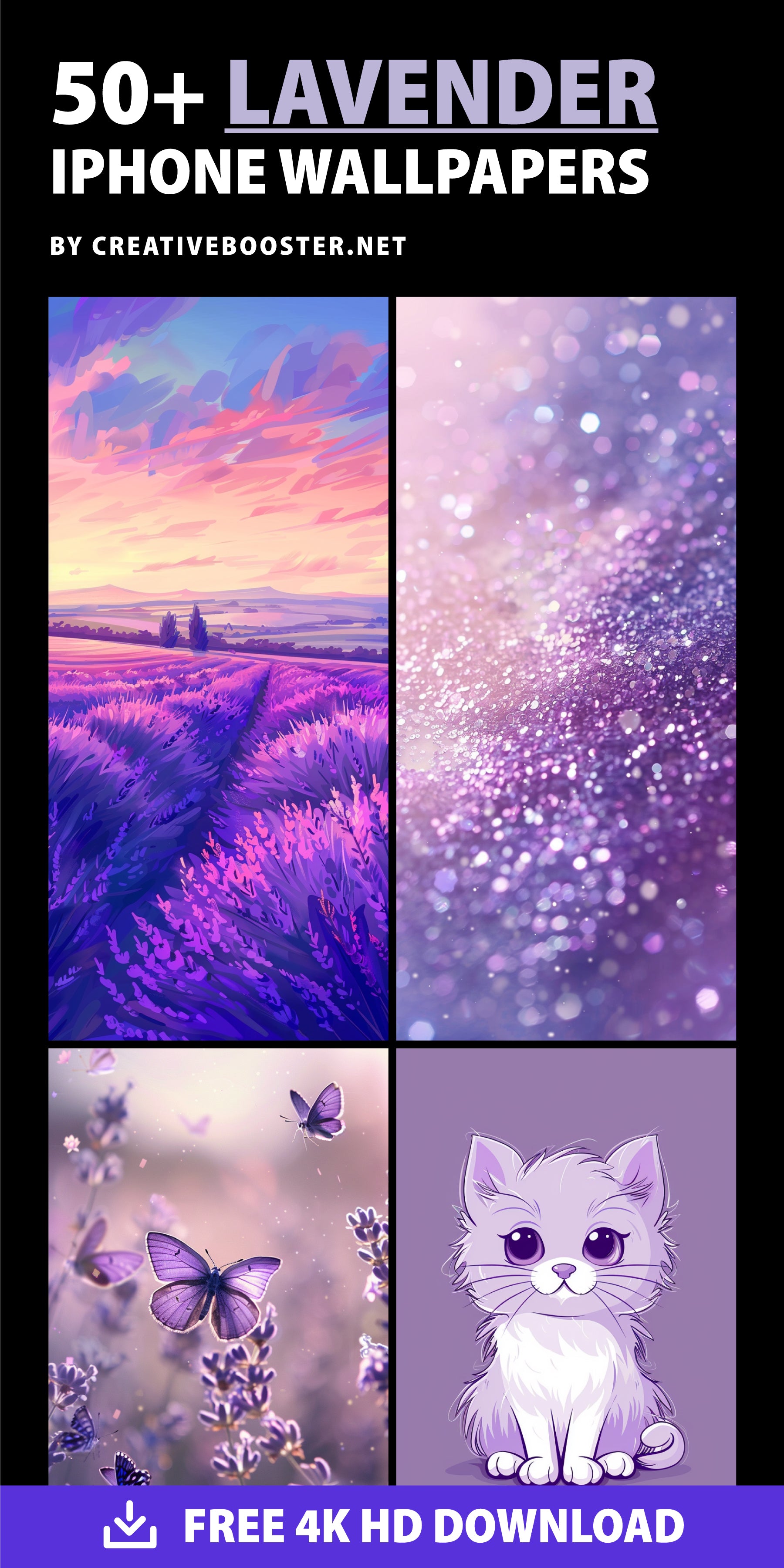 Lavender-iPhone-Wallpapers-Free-4k-HD-Download-Pinterest
