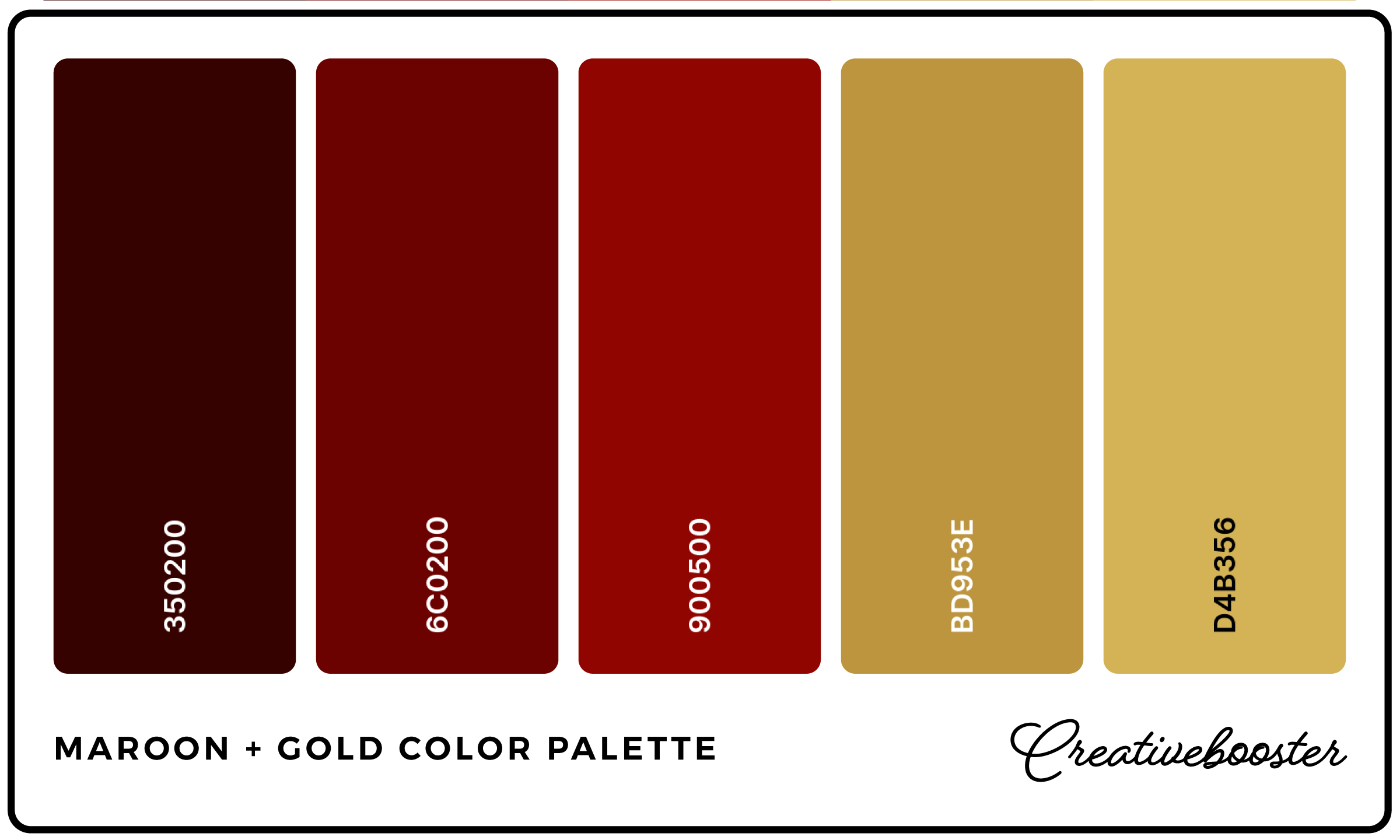 20+ Best Maroon Color Palettes (Colors That Go With Maroon ...