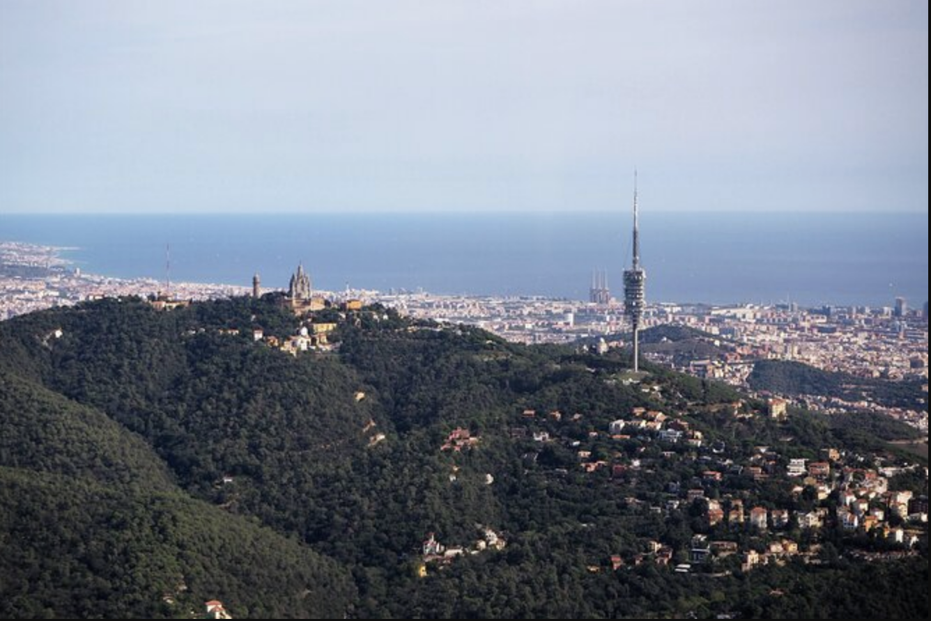 Panoramic Flight over Barcelona