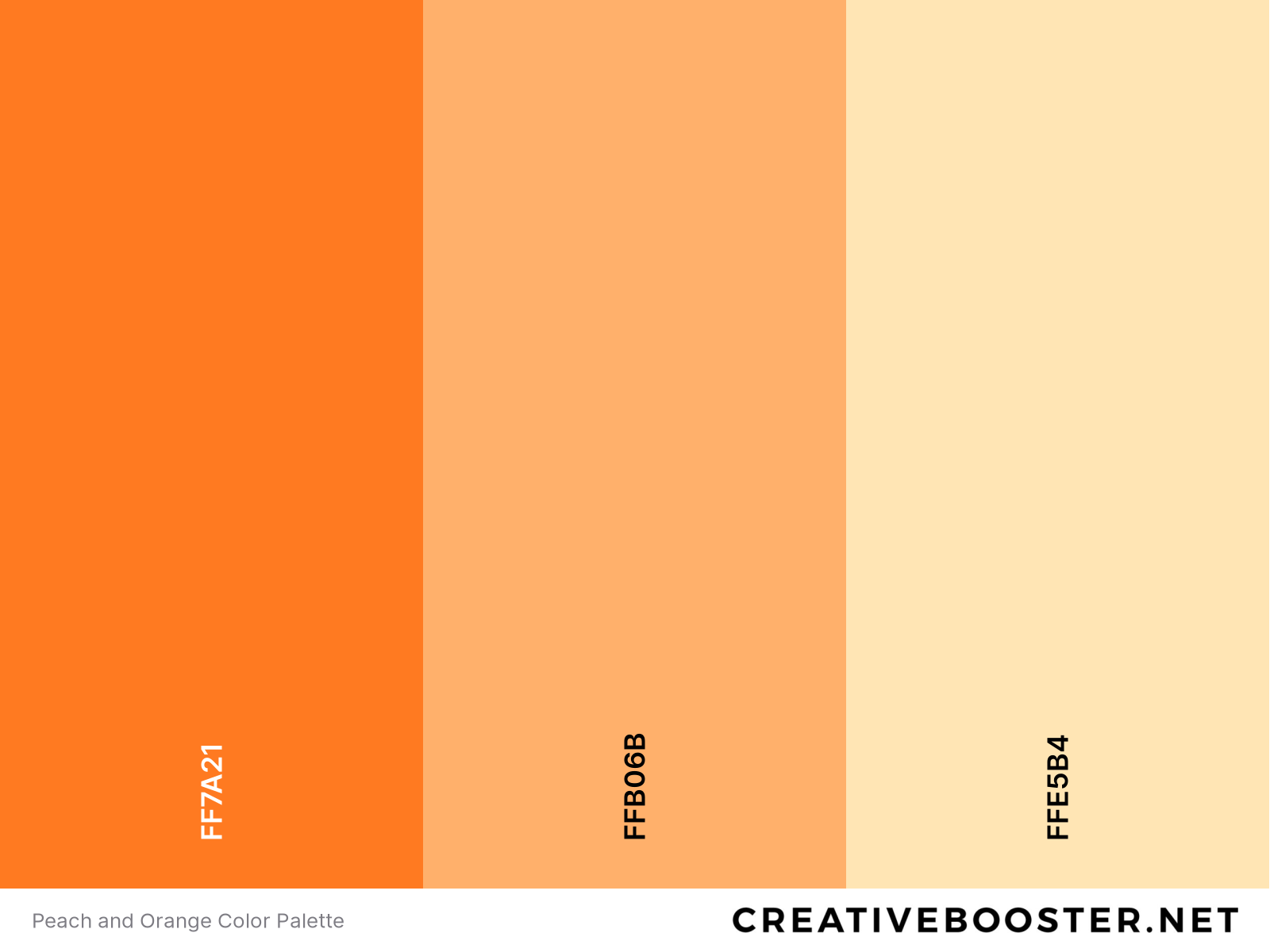 Peach and Orange Color Palette