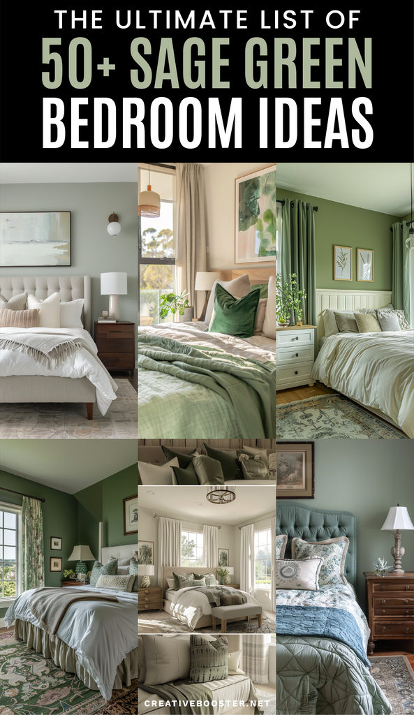 Sage Green Bedroom Ideas (Home Decoration and Design Inspiration)