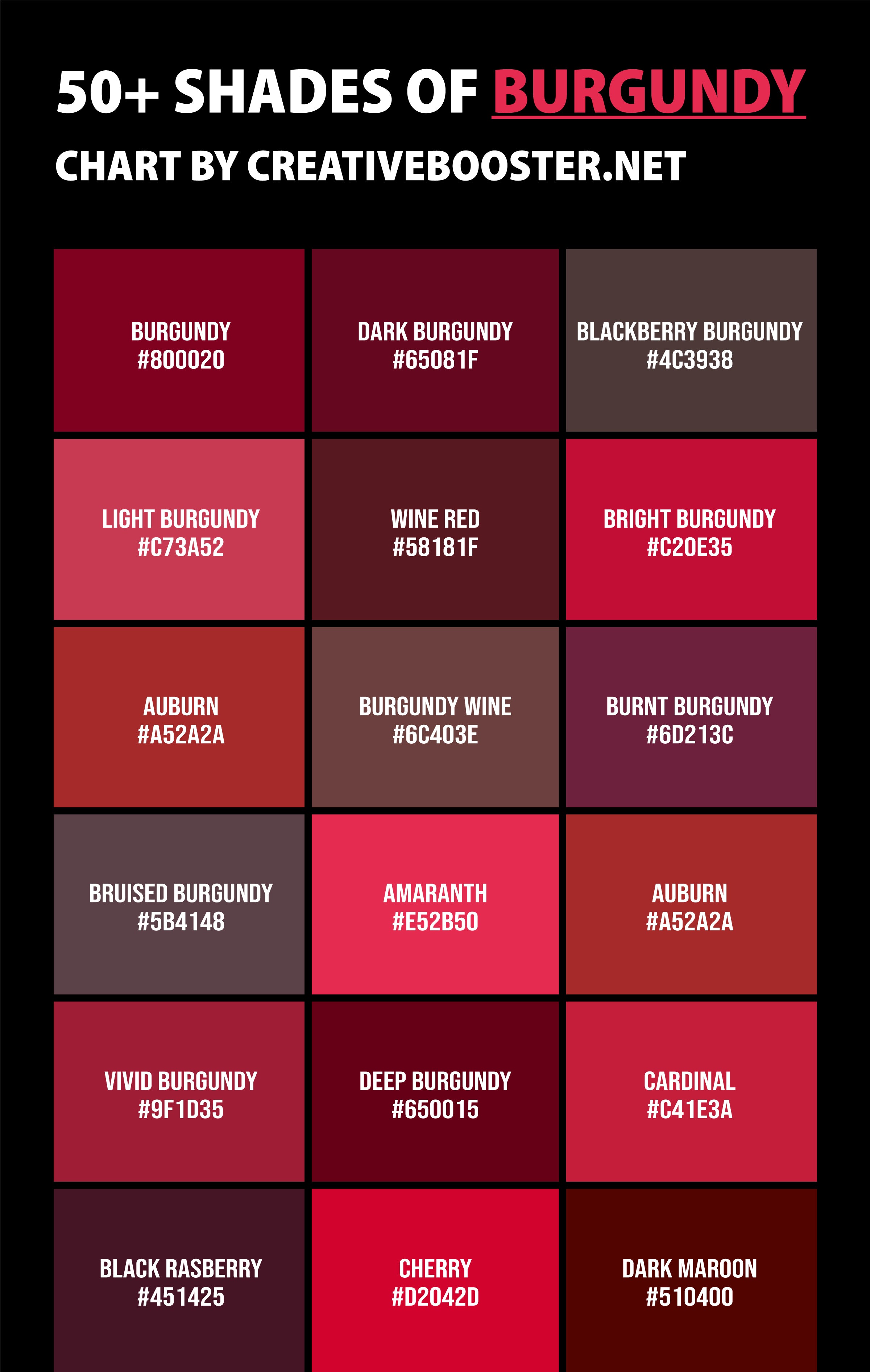 Shades-of-Burgundy-Color-chart-with-names-and-hex-codes-pinterest-tall