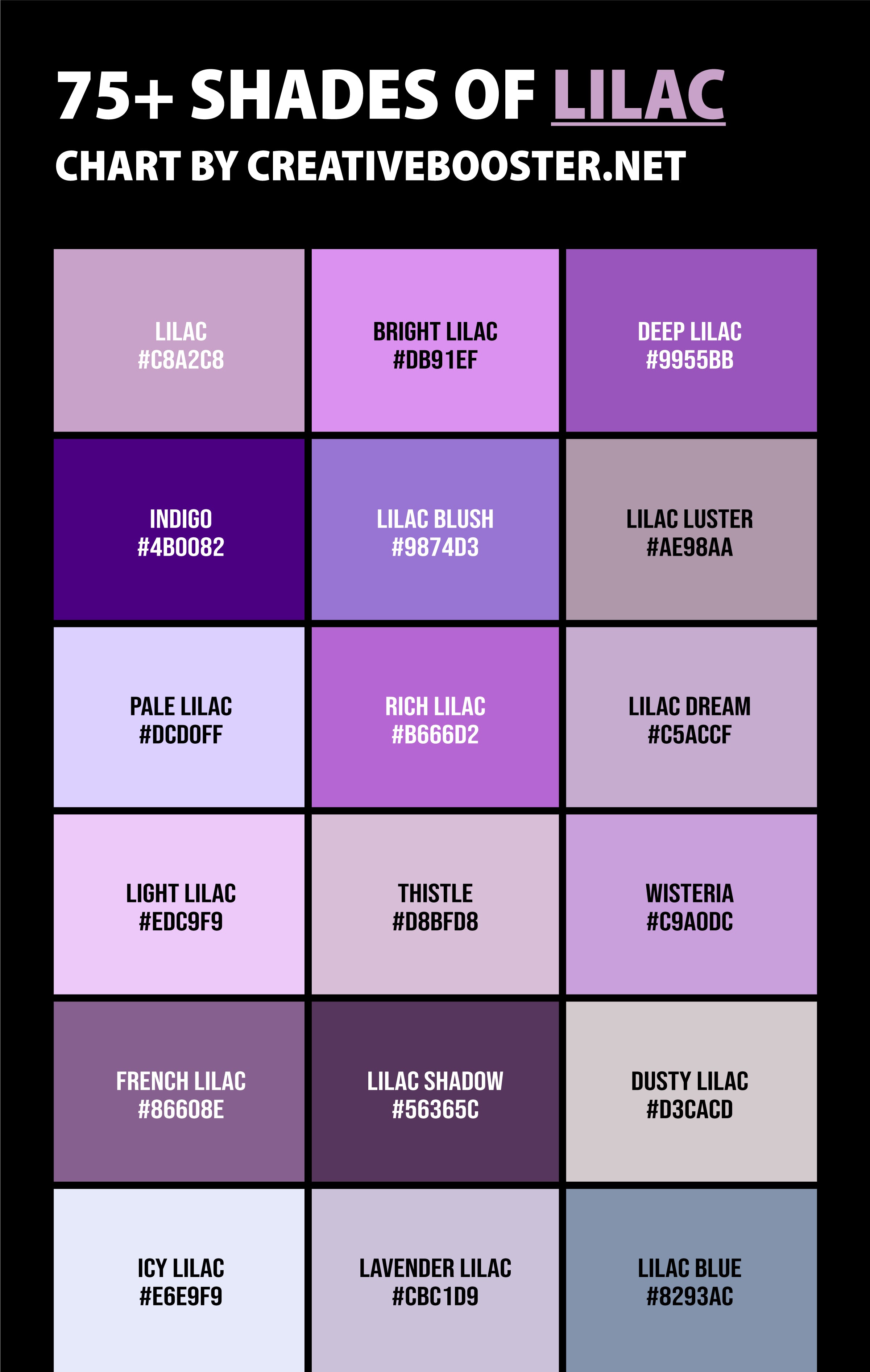 Shades-of-Lilac-Color-chart-with-names-and-hex-codes-pinterest-tall