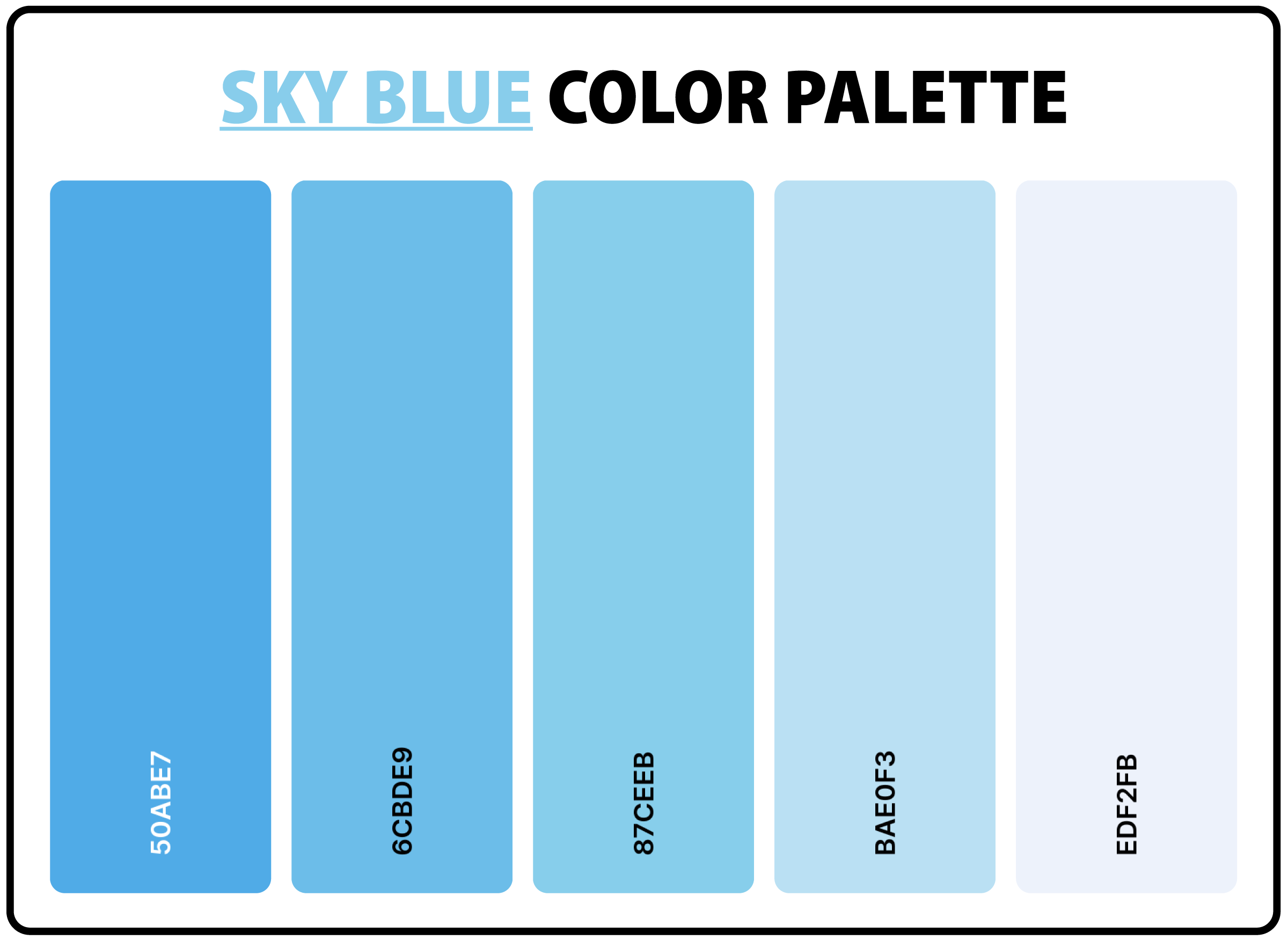 27 Best Blue Color Palettes with Names & Hex Codes – CreativeBooster