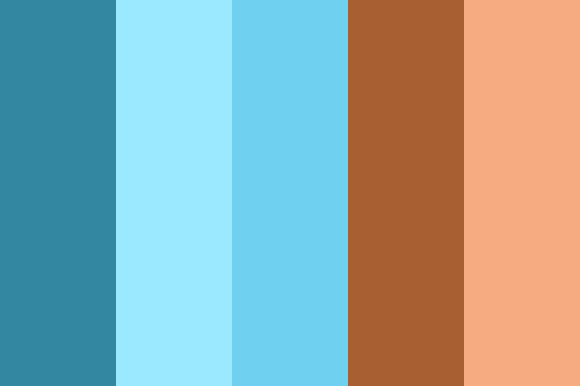 Sky-Blue-Complementary-Color-Palette