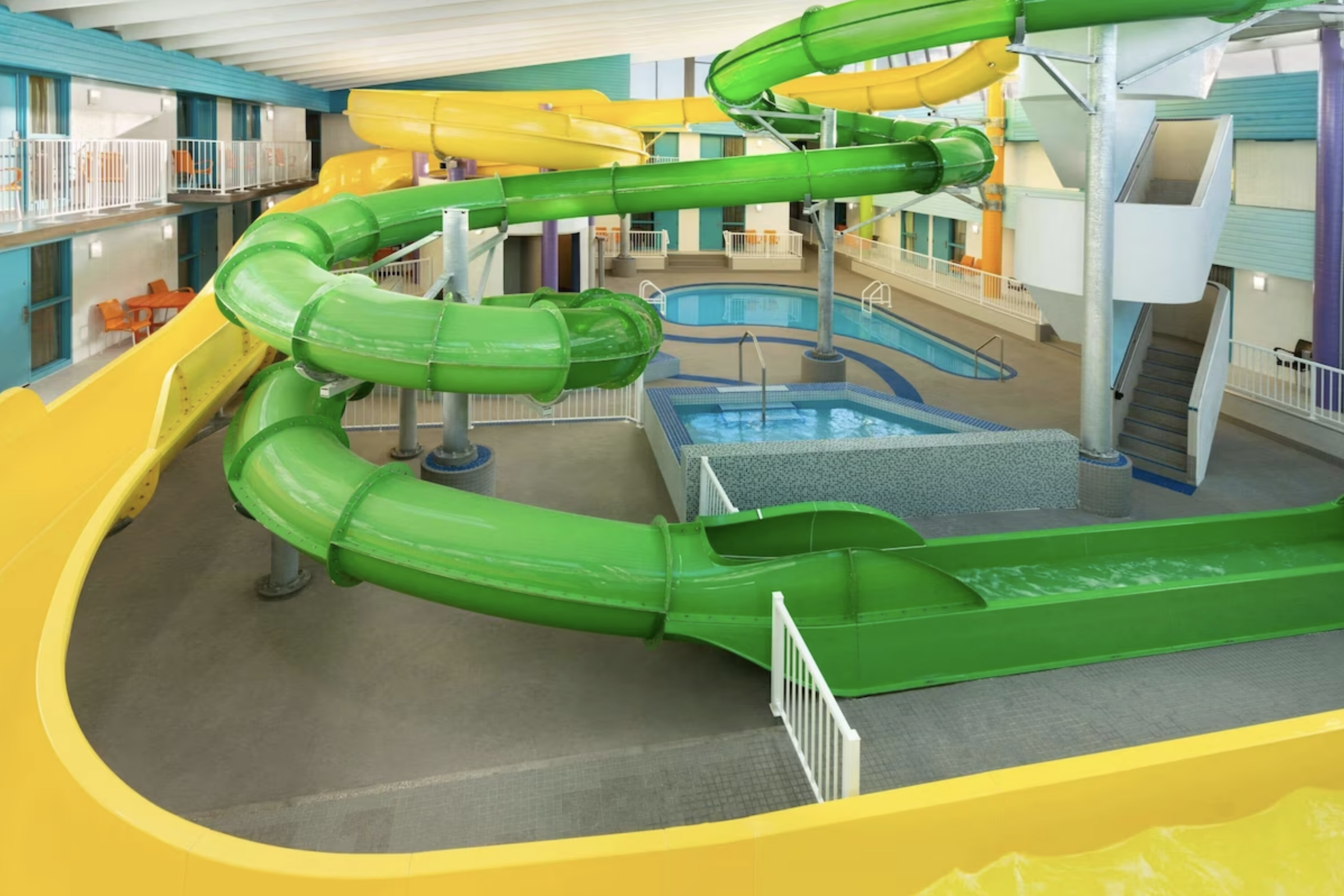 Travelodge by Wyndham Saskatoon - Image from the Hotel Pool with Waterslide