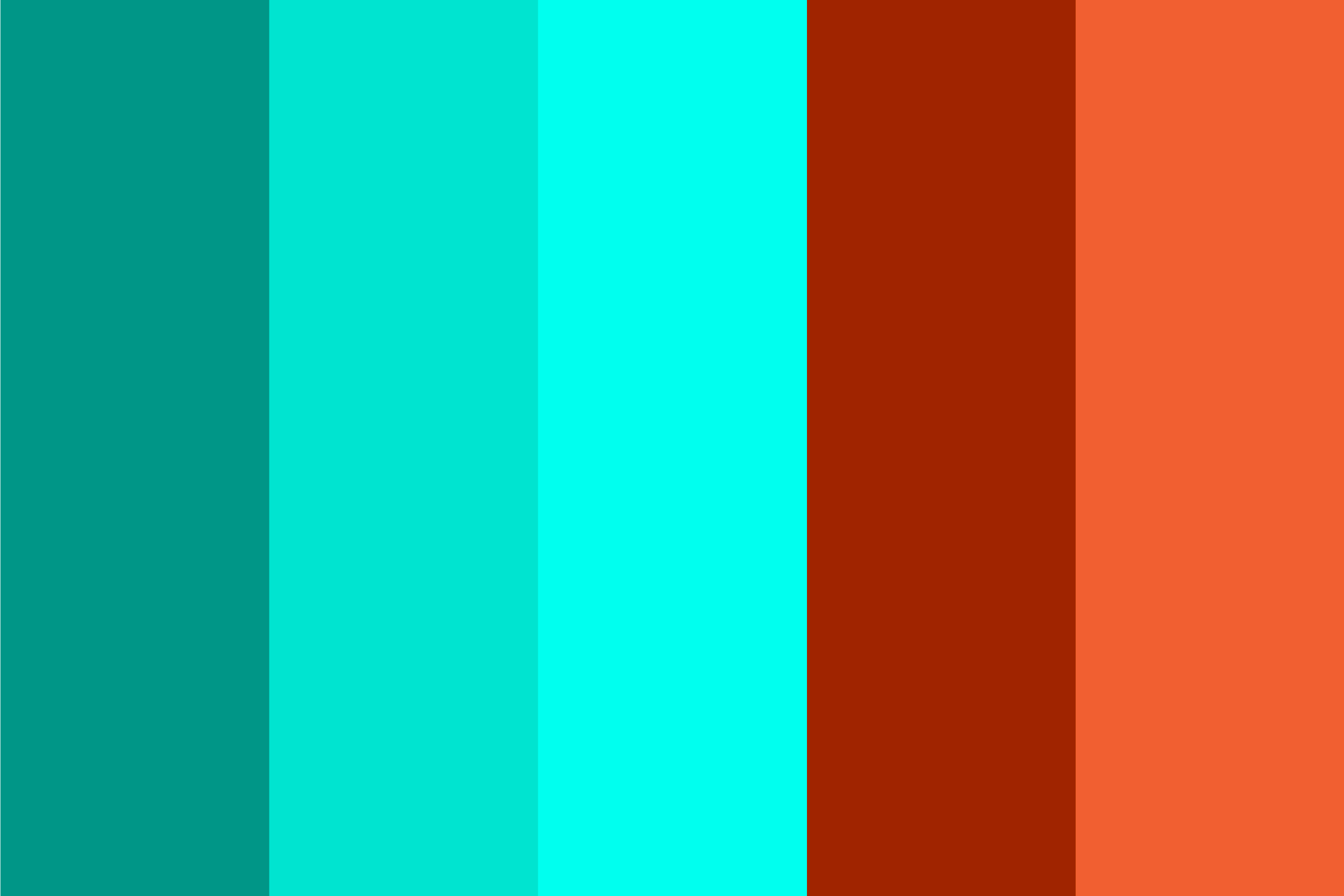 Turquoise-Complementary-Color-Palette